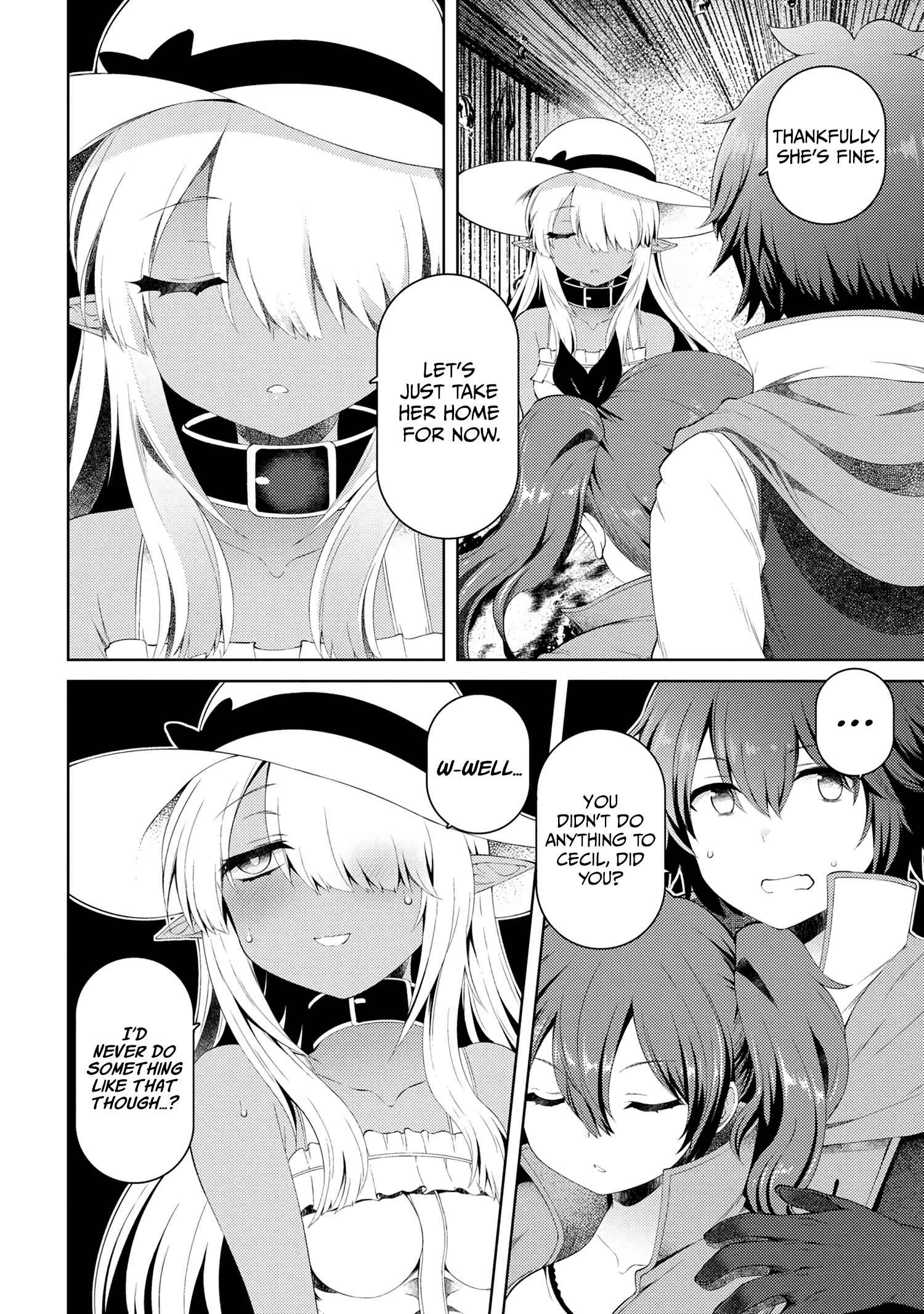 Since I Didn’t have Anything Left to Lose in Life after my House Burned Down, I Bought a Dark Elf Slave with the Remains of my Meager Savings Chapter 13.2 - Page 10