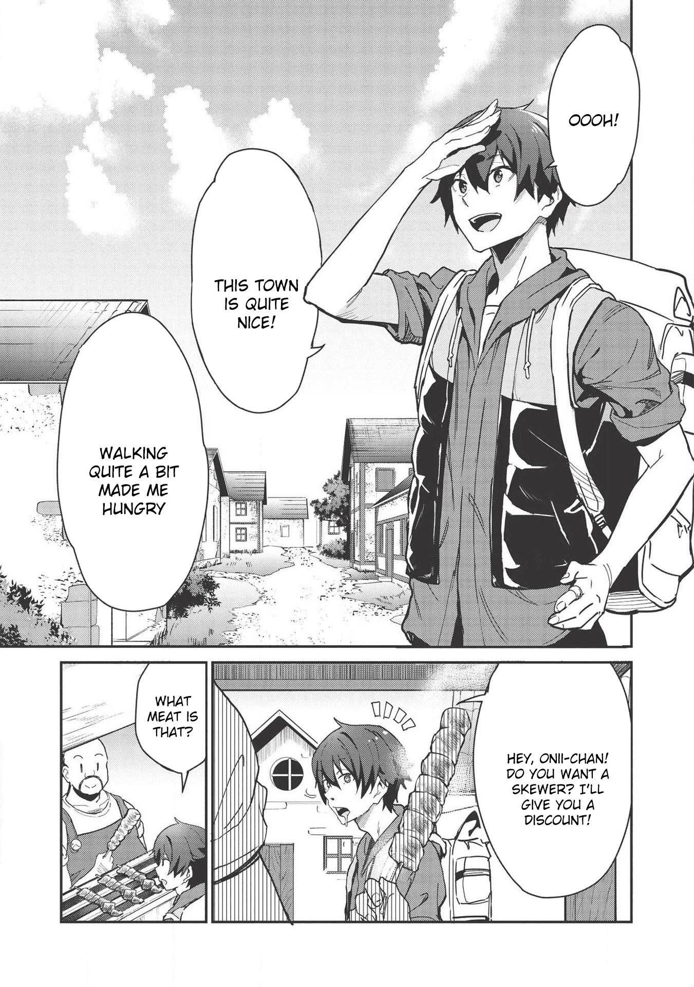 Itsudemo Jitaku Ni Kaerareru Ore Wa, Isekai De Gyoushounin O Hajimemashita Chapter 1 - Page 16