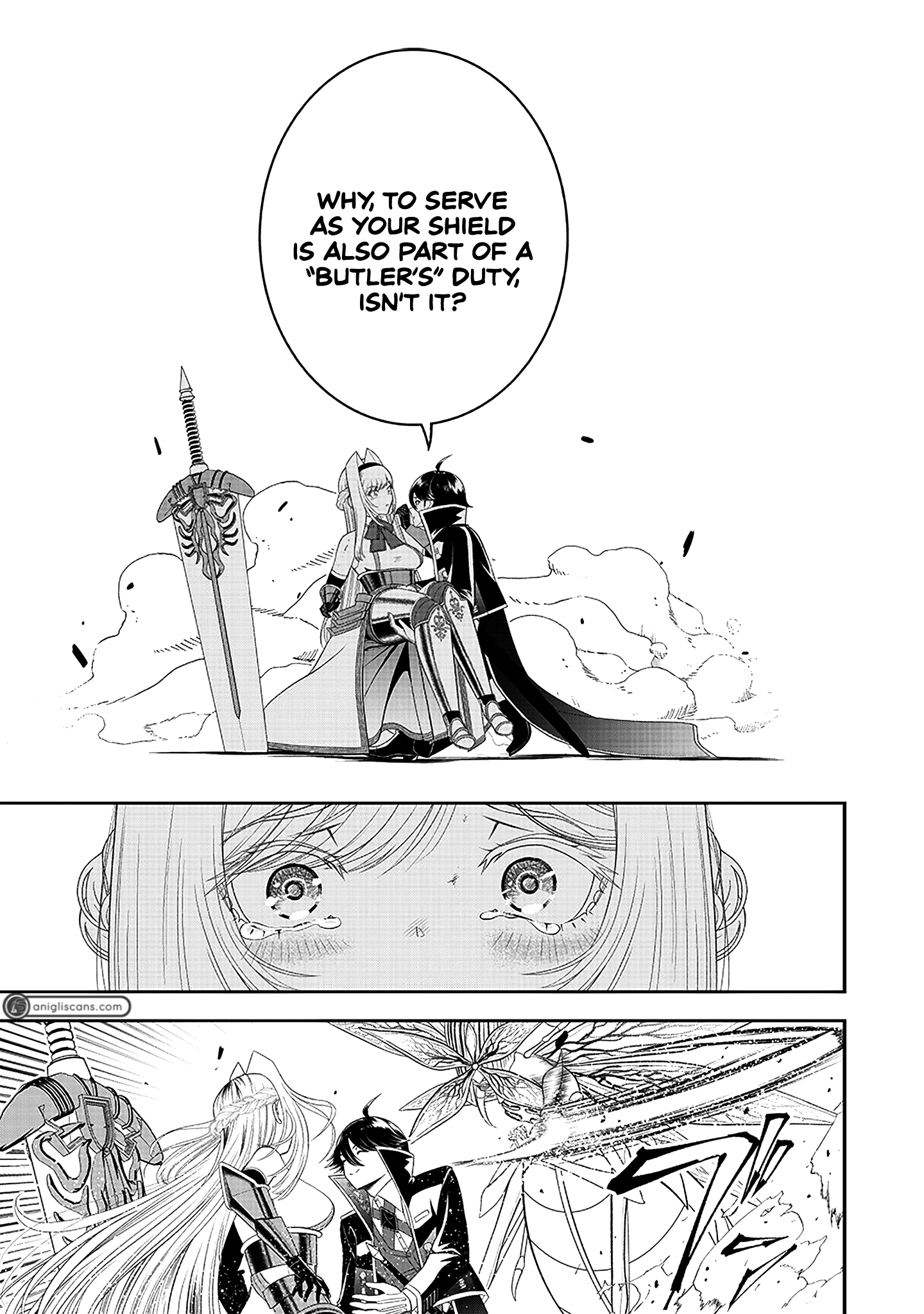 [Sekai Saikyou no Shitsuji] Black Shokuba wo Tsuihousareta Ore, Koori no Reijou ni Hirowareru Chapter 17 - Page 27