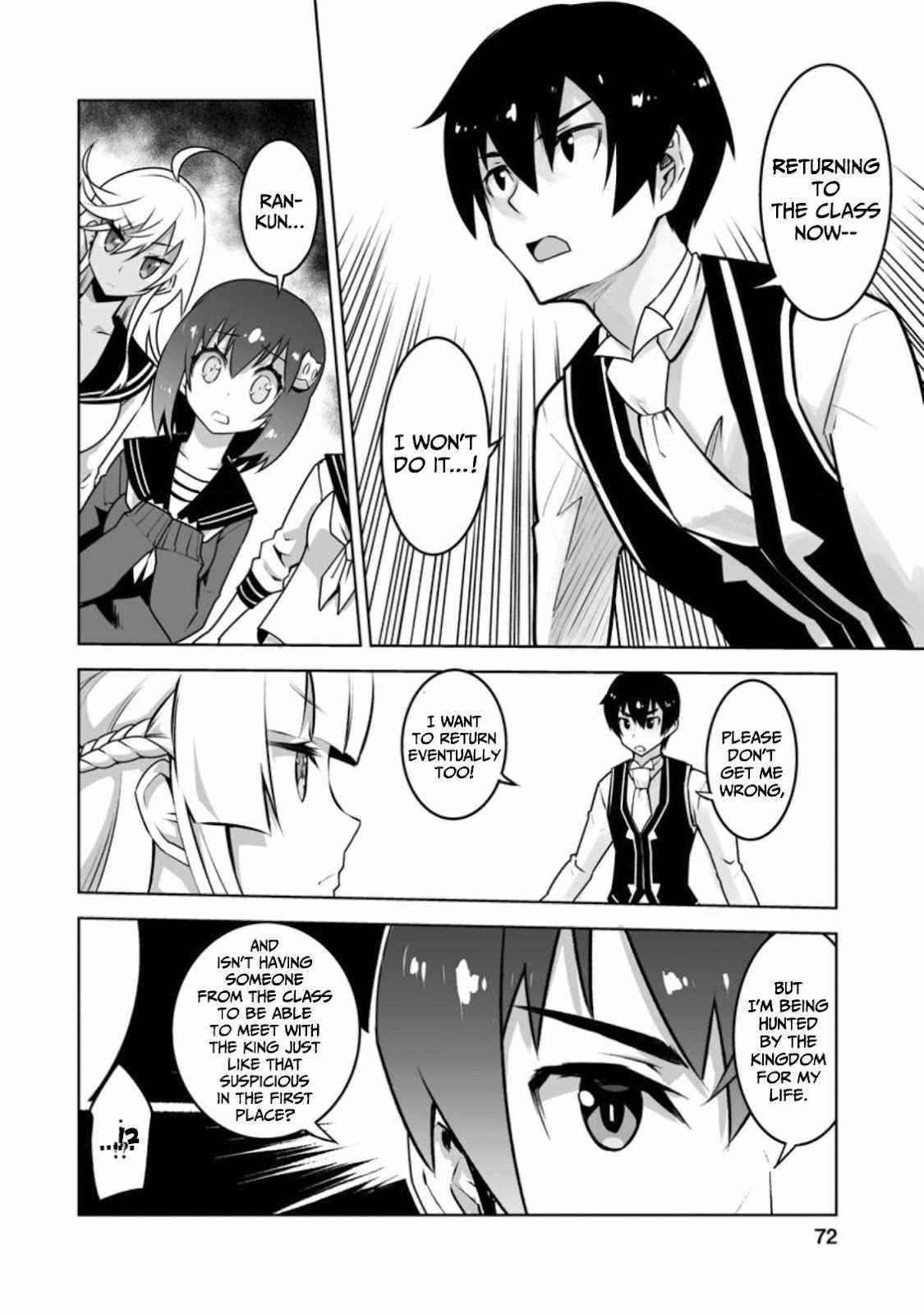 Because I was excluded out of the class transfer, I decided make a classmate harem Chapter 18 - Page 12