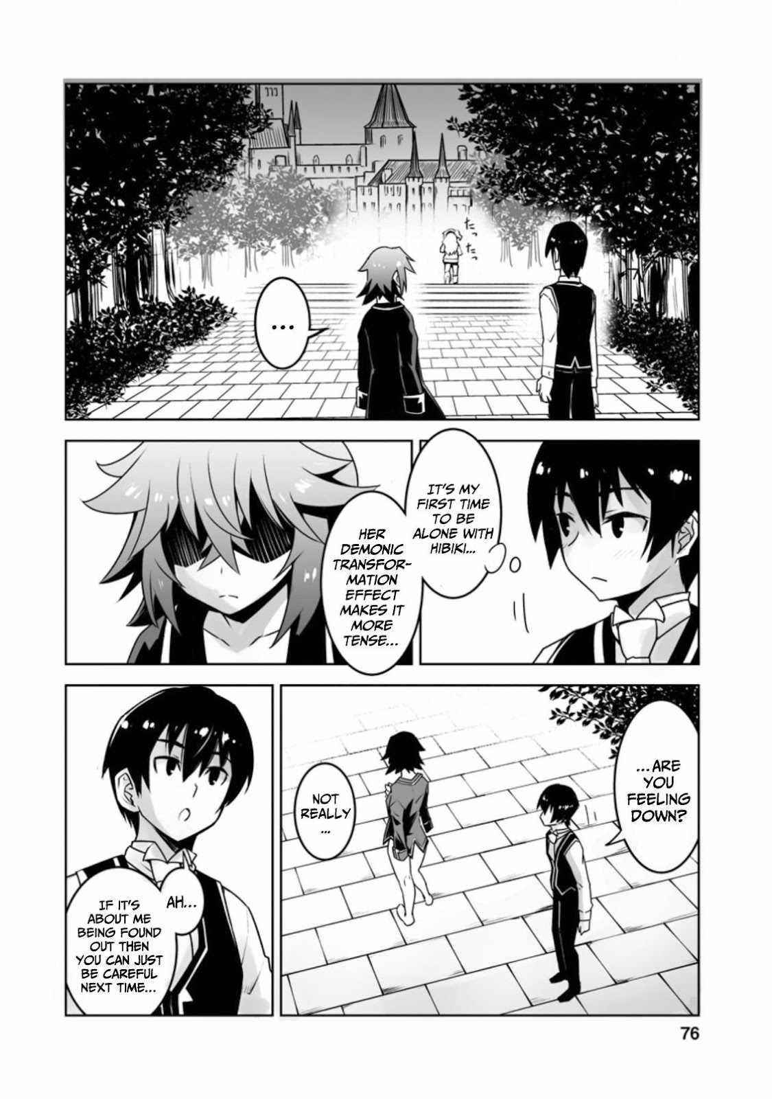 Because I was excluded out of the class transfer, I decided make a classmate harem Chapter 18 - Page 16