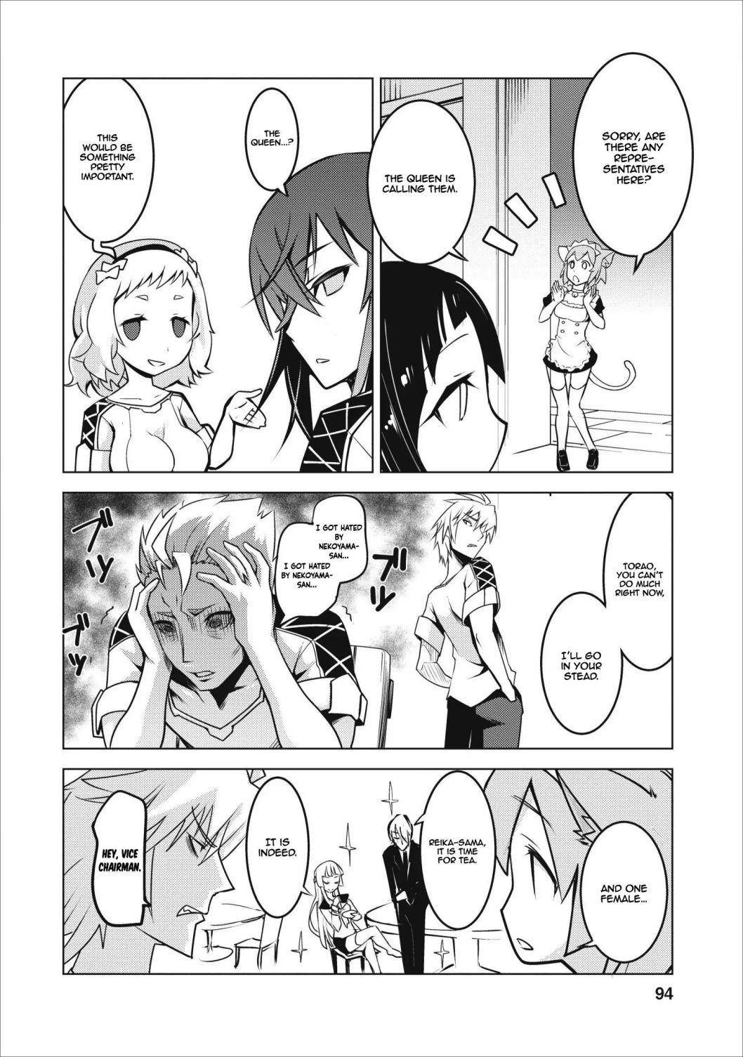 Because I was excluded out of the class transfer, I decided make a classmate harem Chapter 4 - Page 8