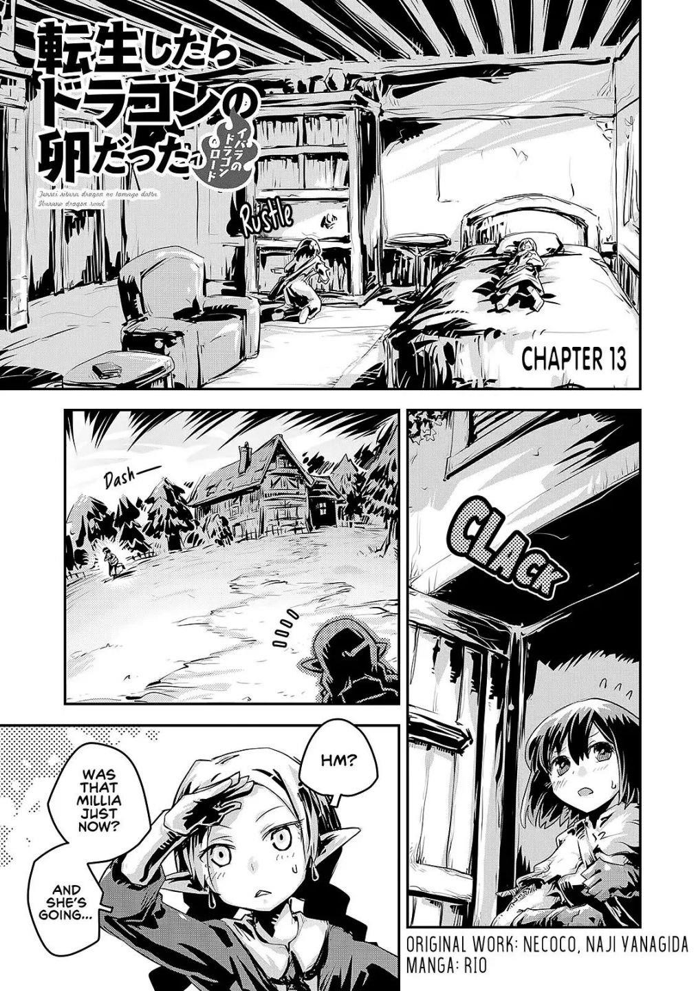 Tensei Shitara Dragon No Tamago Datta – Saikyou Igai Mezasa Nee Chapter 13 - Page 1