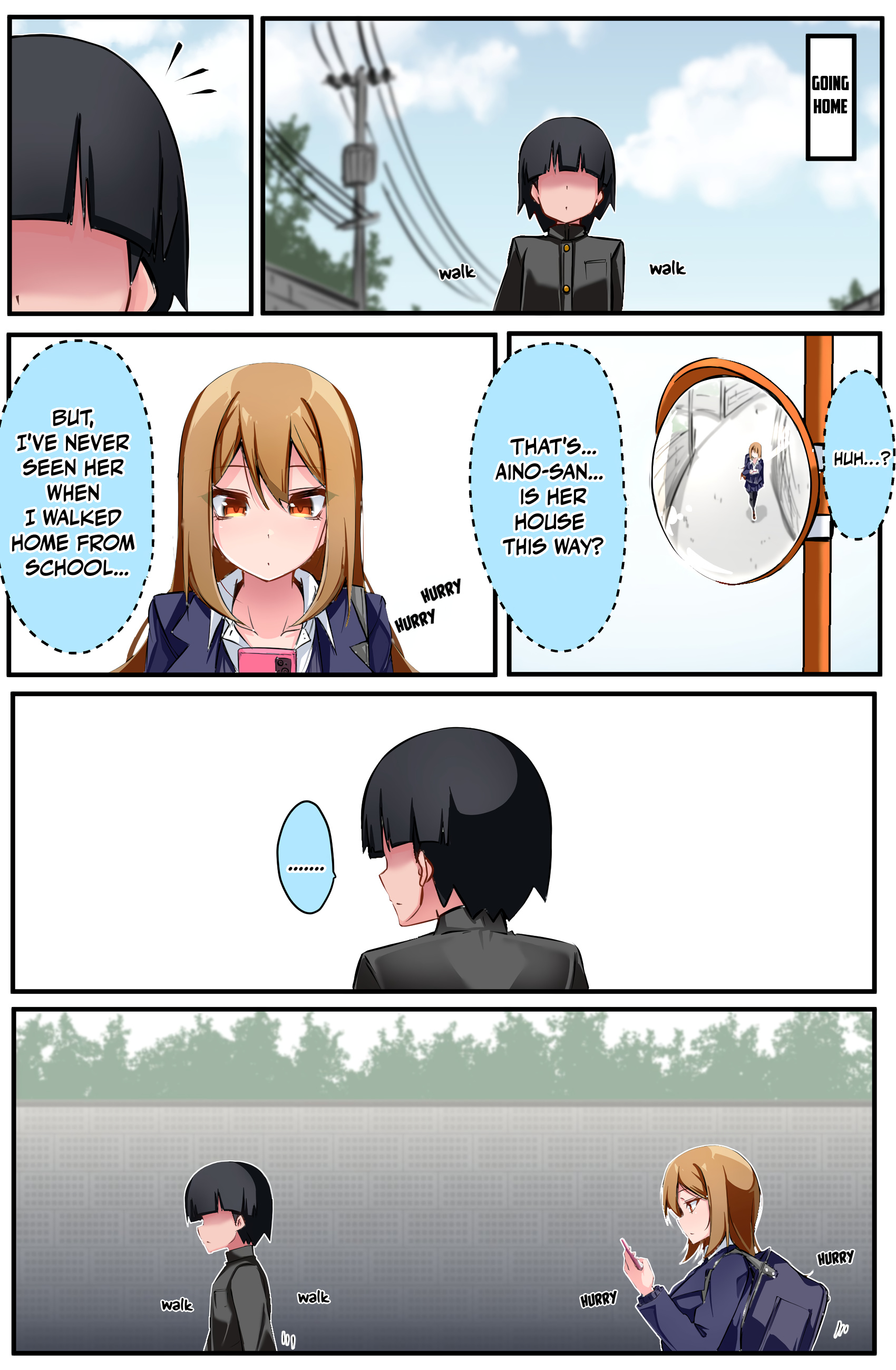 The Gals In My Class Treat Me Like Air Chapter 17 - Page 1