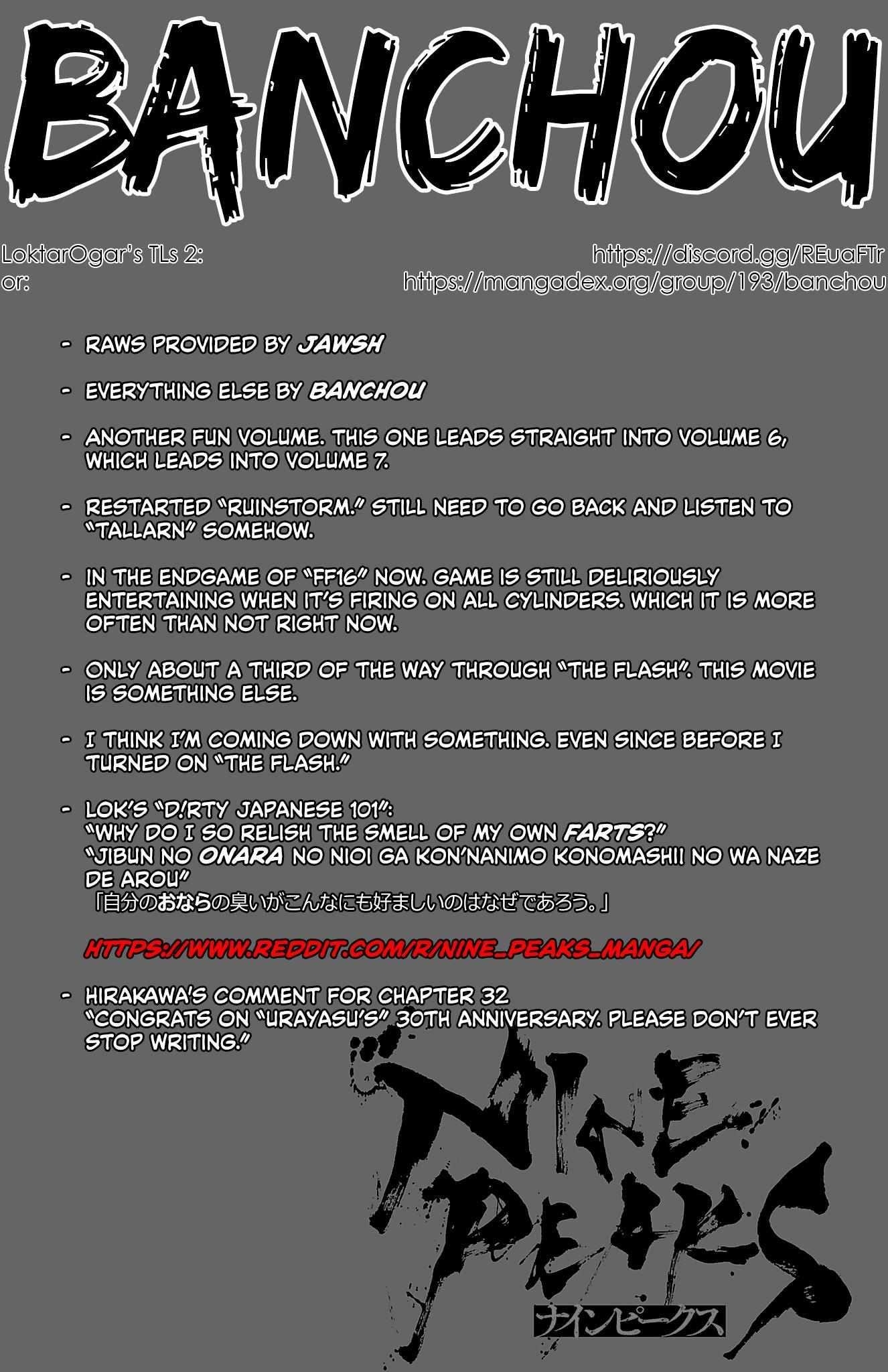 Nine Peaks Chapter 33 - Page 1