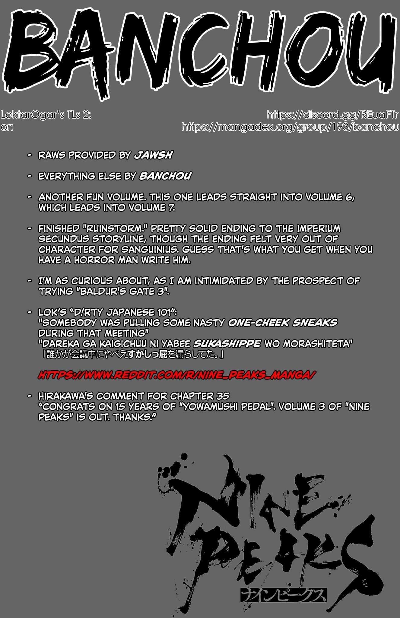 Nine Peaks Chapter 35 - Page 1