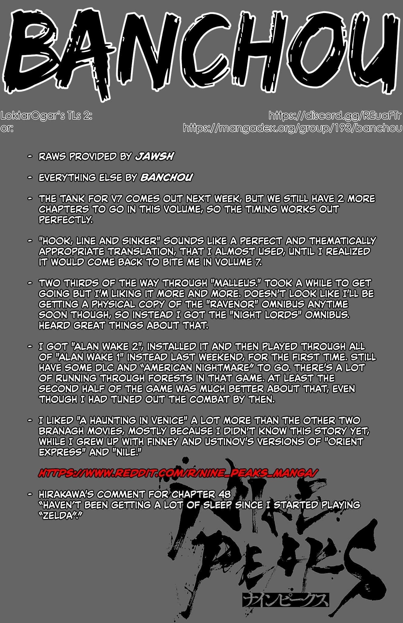 Nine Peaks Chapter 48 - Page 1