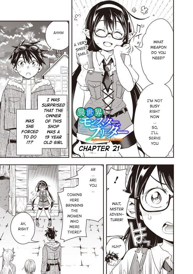 Isekai Monster Breeder Chapter 21 - Page 1