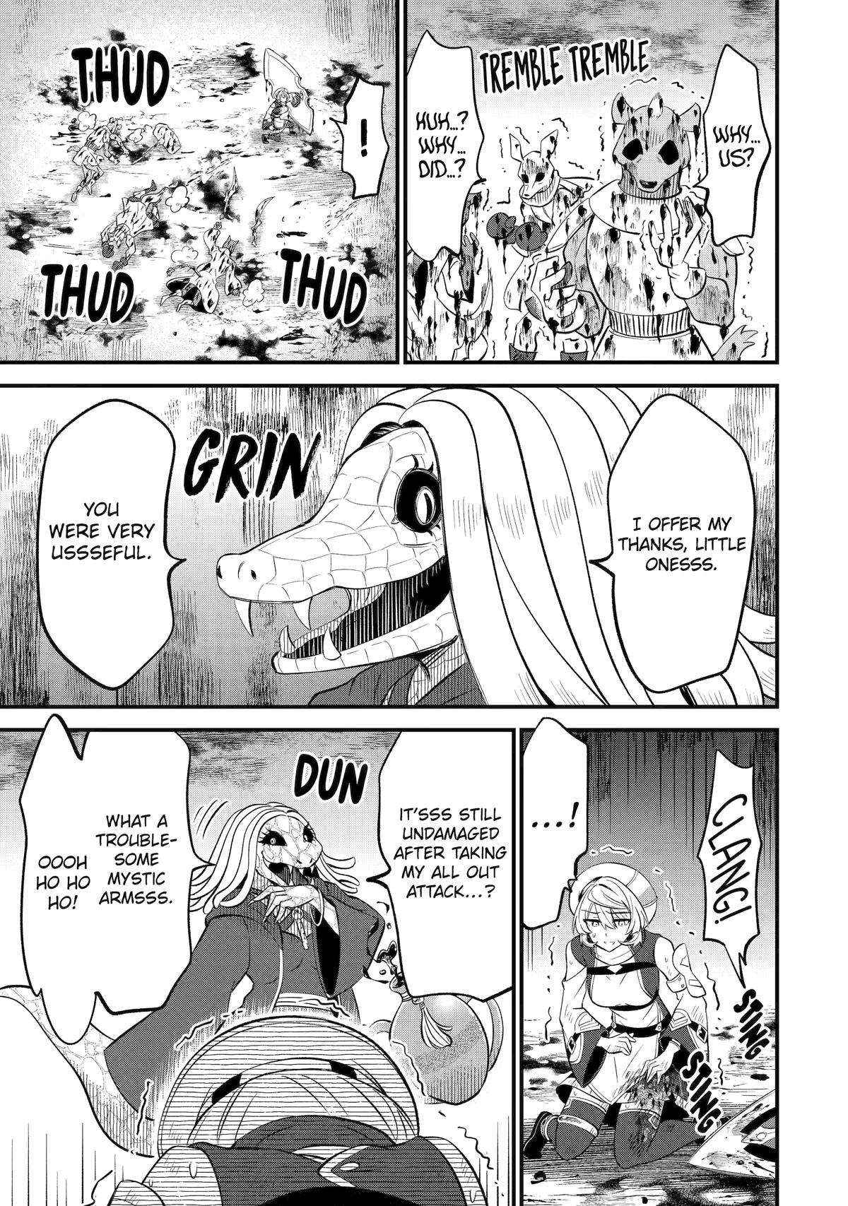 “Sabitsuita Ken” wo Tameshi ni Kyoukashite Mitara, Tondemonai Maken ni Bakemashita Chapter 13 - Page 17