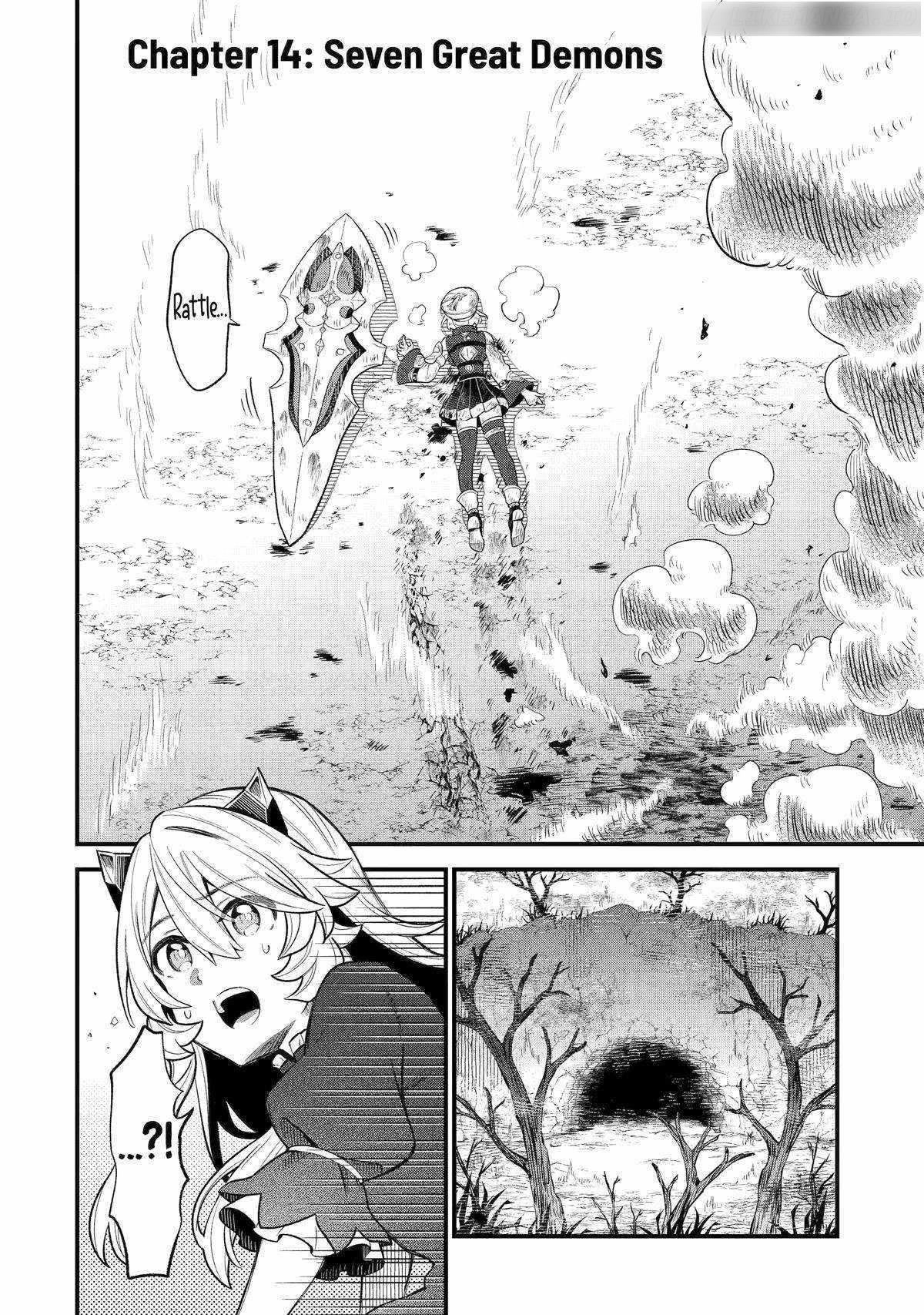 “Sabitsuita Ken” wo Tameshi ni Kyoukashite Mitara, Tondemonai Maken ni Bakemashita Chapter 14 - Page 2