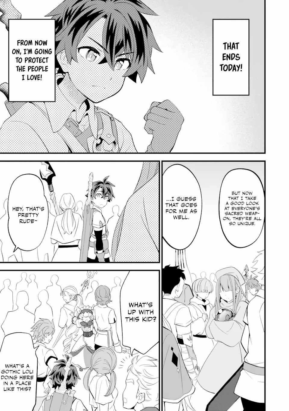 “Sabitsuita Ken” wo Tameshi ni Kyoukashite Mitara, Tondemonai Maken ni Bakemashita Chapter 5.1 - Page 9