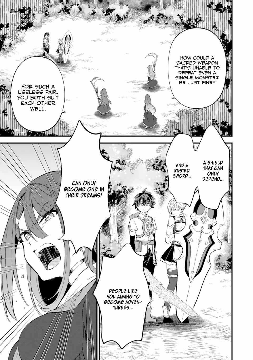 “Sabitsuita Ken” wo Tameshi ni Kyoukashite Mitara, Tondemonai Maken ni Bakemashita Chapter 6.1 - Page 9