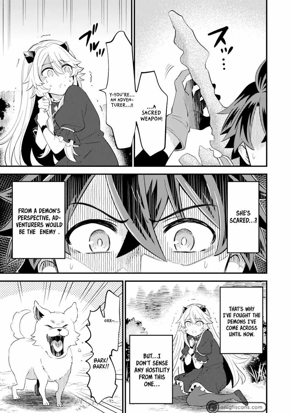 “Sabitsuita Ken” wo Tameshi ni Kyoukashite Mitara, Tondemonai Maken ni Bakemashita Chapter 9 - Page 3