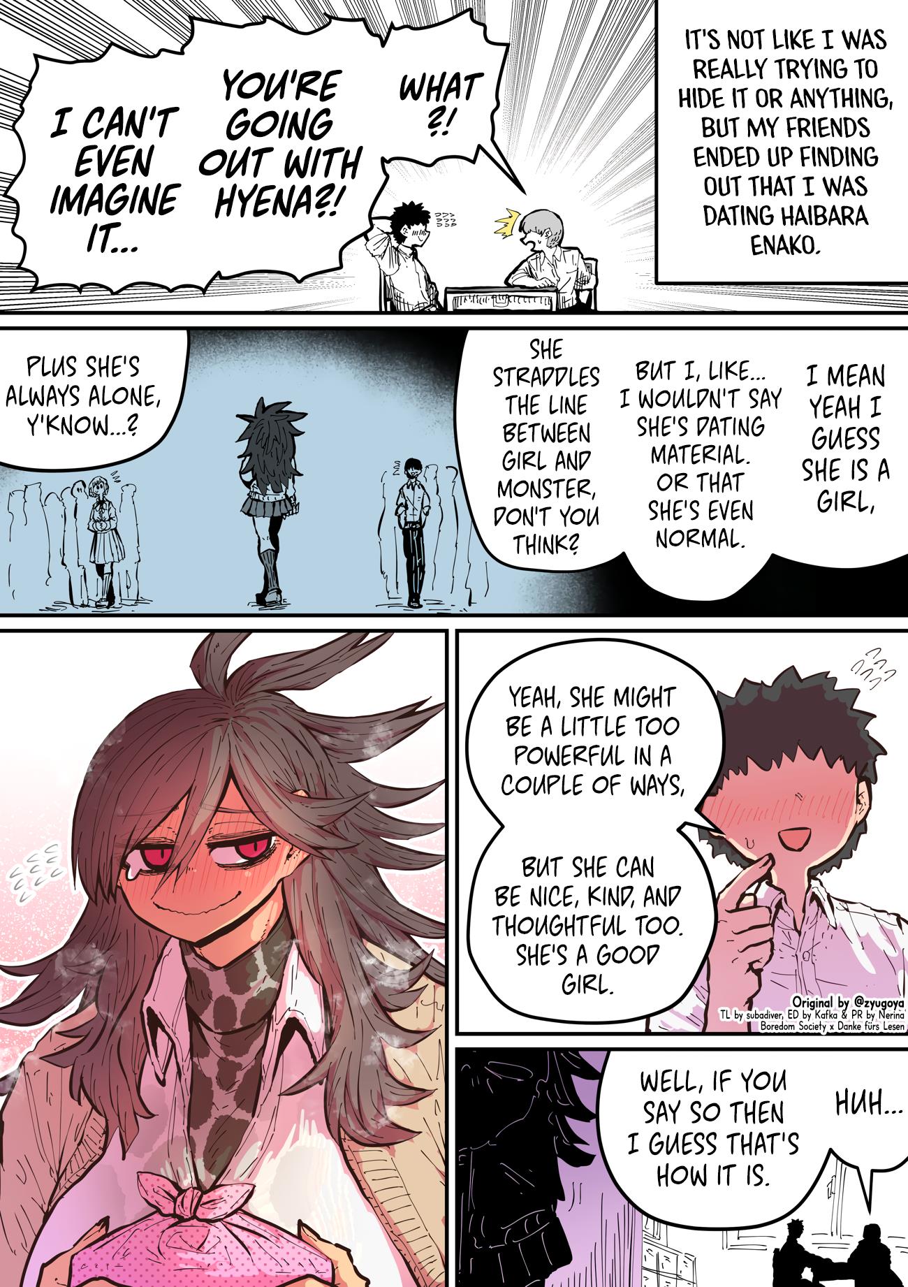 Being Targeted By Hyena-Chan Chapter 15 - Page 1