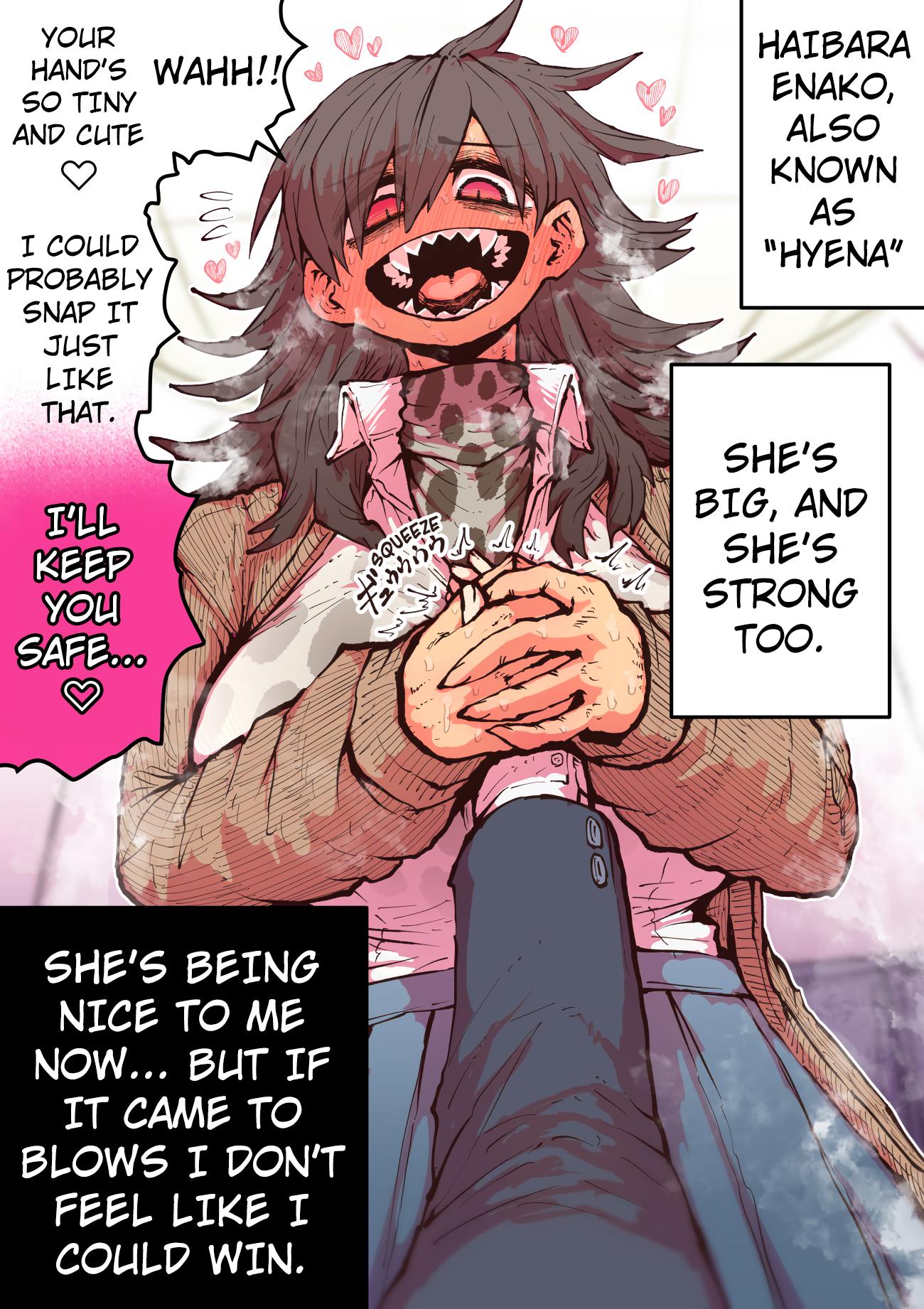 Being Targeted By Hyena-Chan Chapter 2 - Page 1