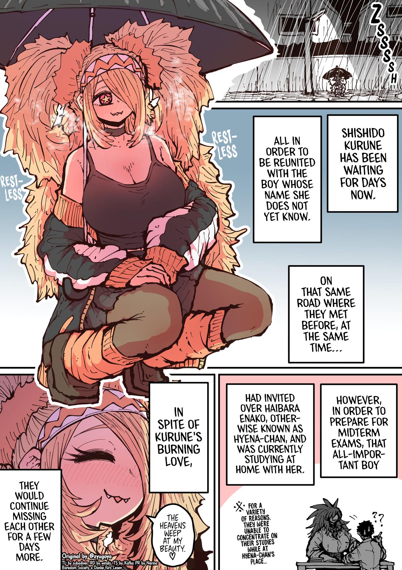 Being Targeted By Hyena-Chan Chapter 23 - Page 1