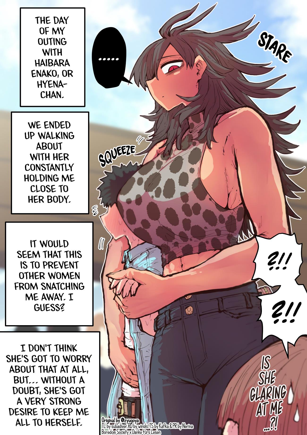 Being Targeted By Hyena-Chan Chapter 6 - Page 1