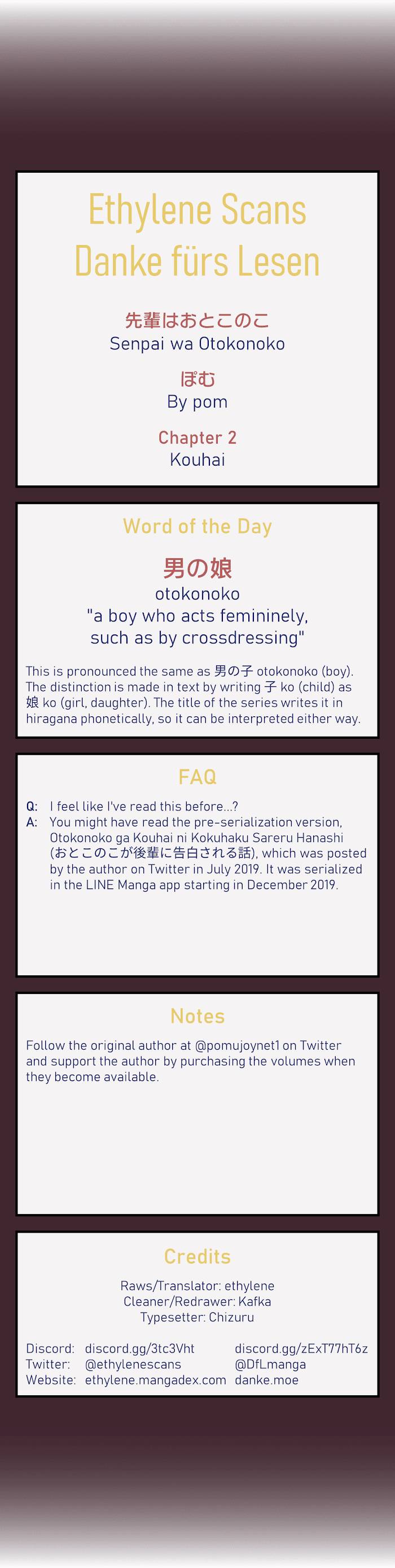 Senpai wa Otokonoko Chapter 2 - Page 21