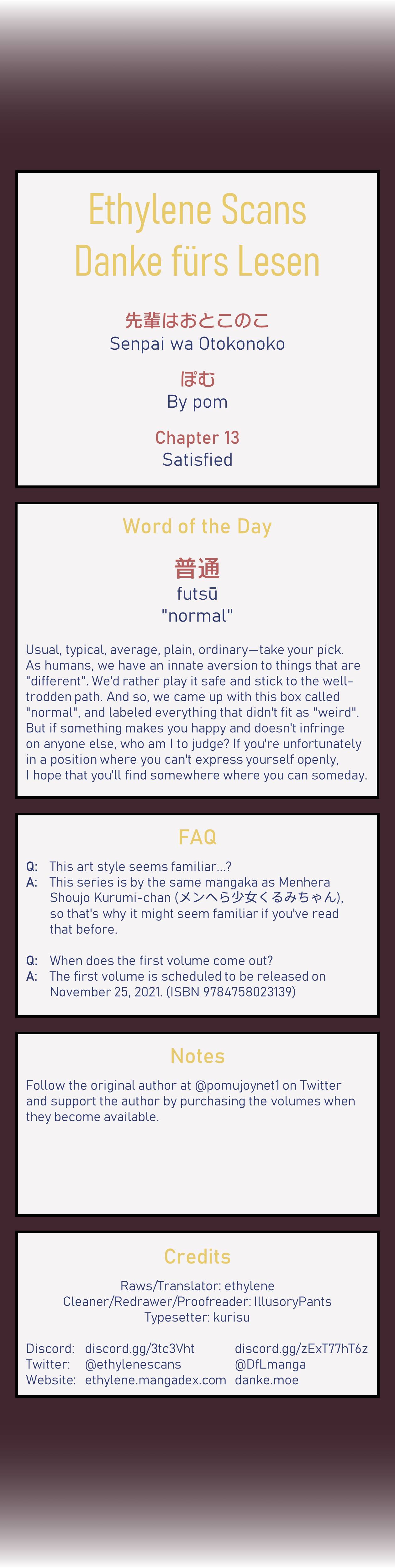 Senpai wa Otokonoko Chapter 87 - Page 21