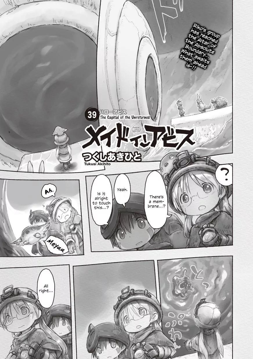 Made In Abyss Chapter 39 - Page 1