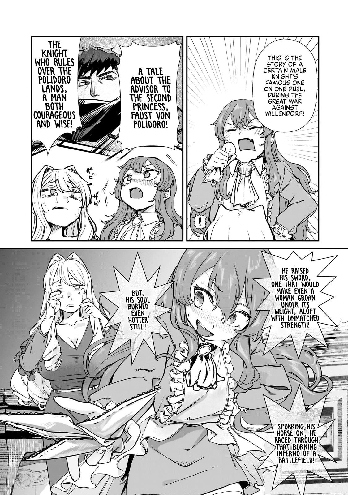 Virgin Knight who is the Frontier Lord in the Gender Switched World Chapter 3.2 - Page 11