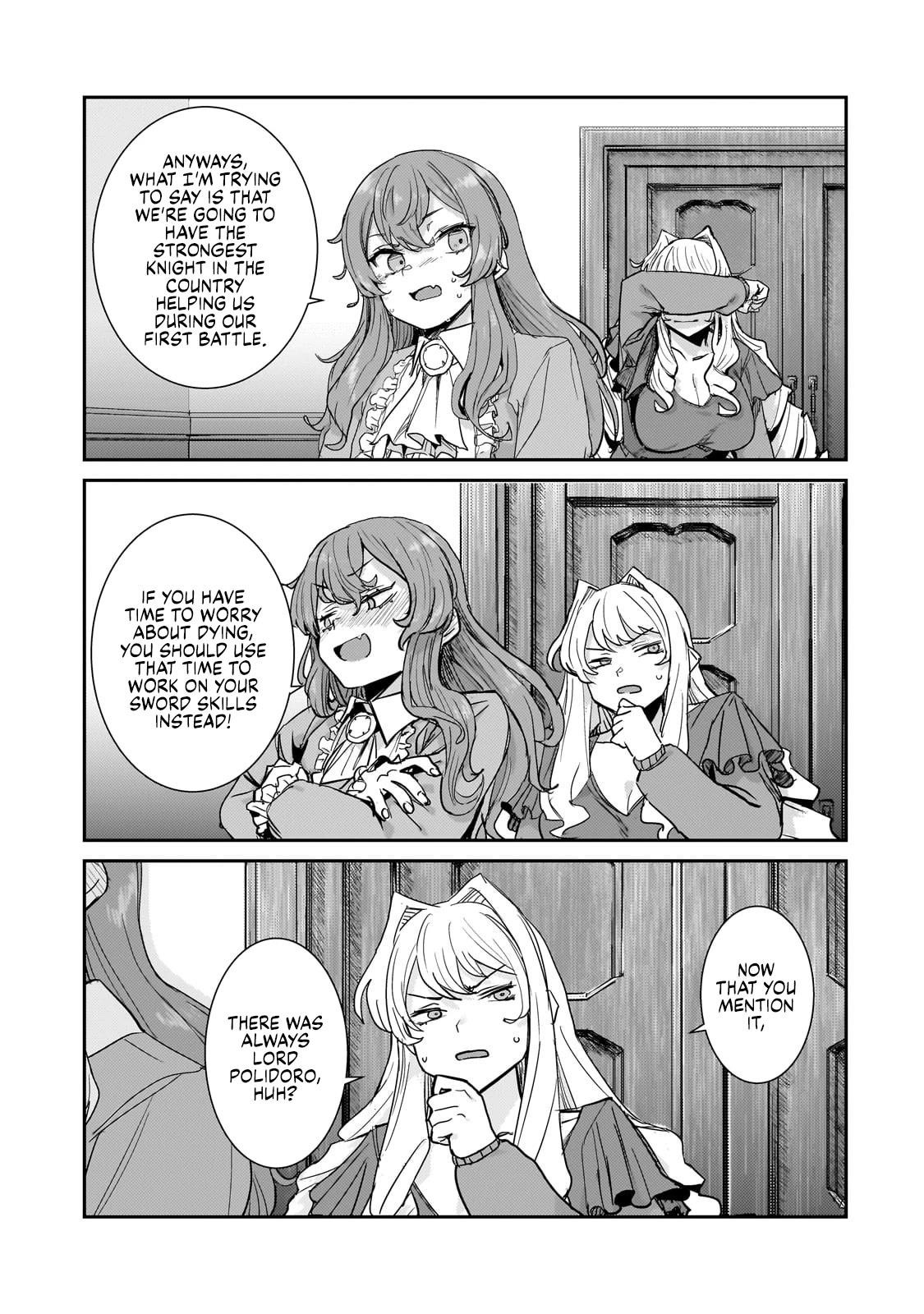 Virgin Knight who is the Frontier Lord in the Gender Switched World Chapter 3.2 - Page 13