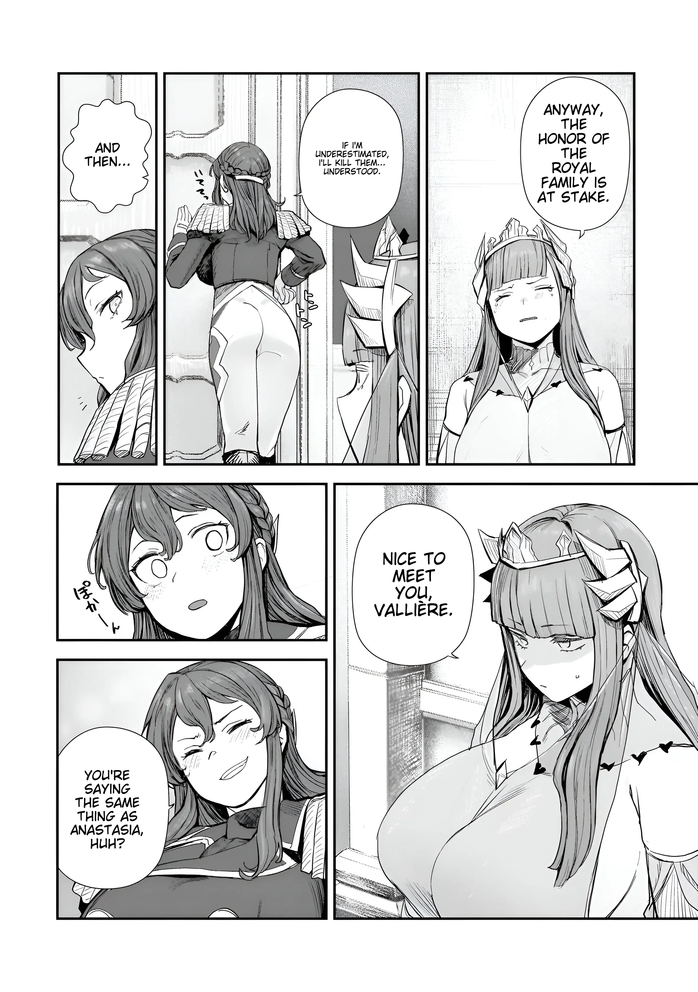 Virgin Knight who is the Frontier Lord in the Gender Switched World Chapter 7 - Page 10