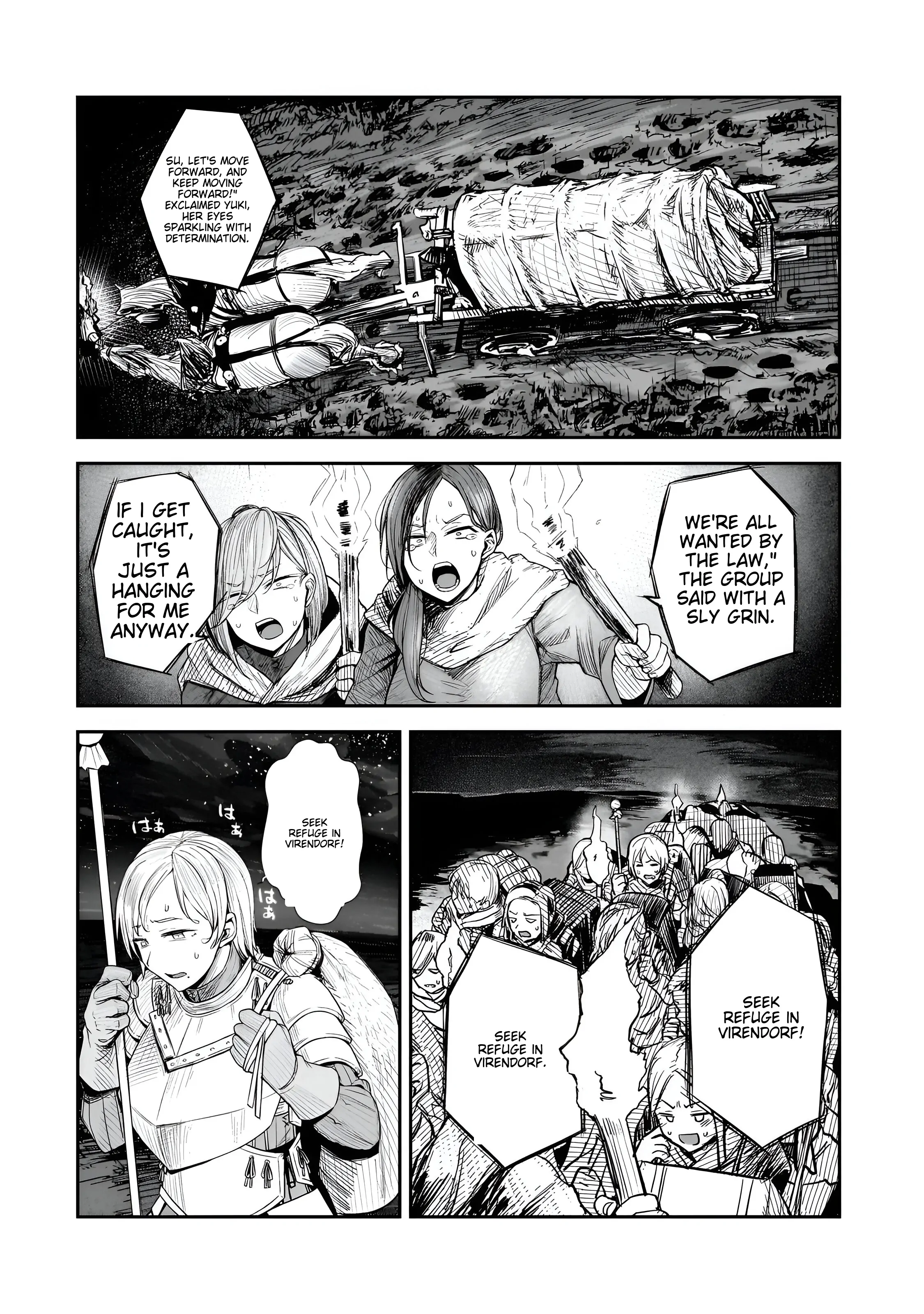 Virgin Knight who is the Frontier Lord in the Gender Switched World Chapter 7 - Page 14