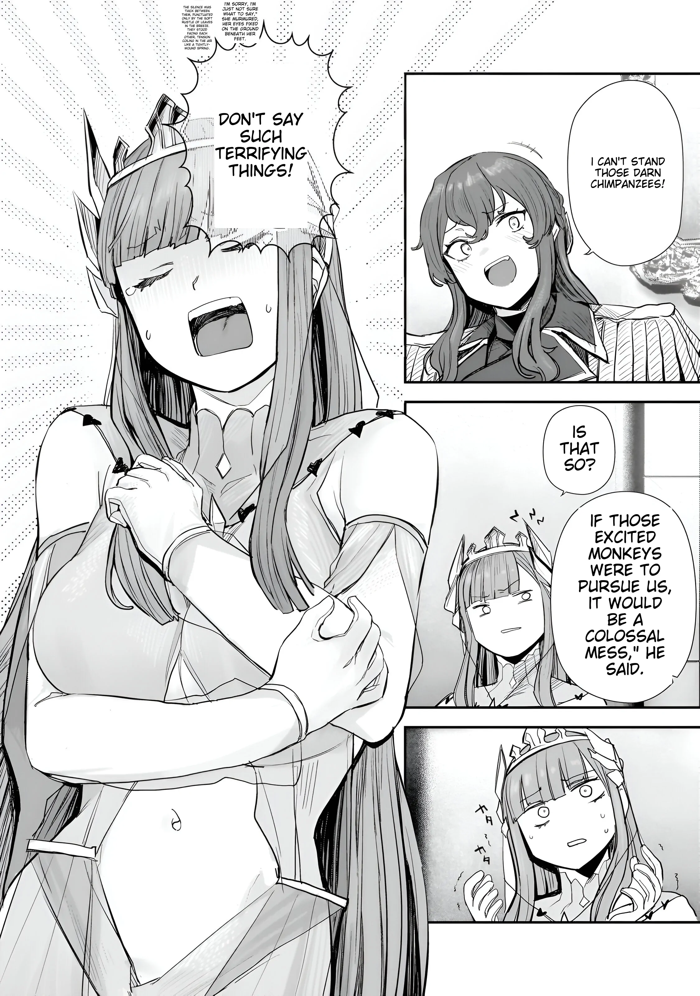 Virgin Knight who is the Frontier Lord in the Gender Switched World Chapter 7 - Page 8