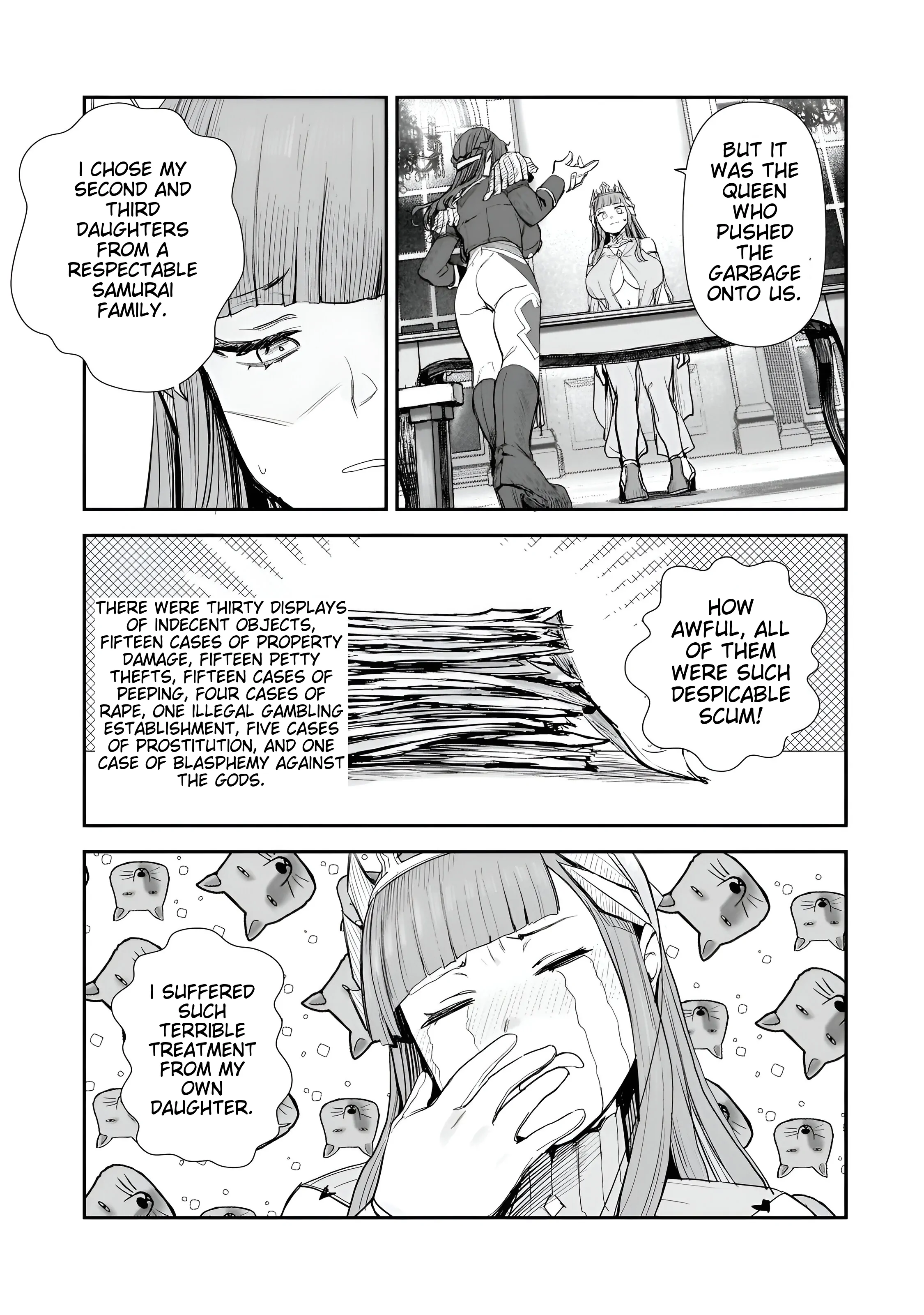 Virgin Knight who is the Frontier Lord in the Gender Switched World Chapter 7 - Page 9