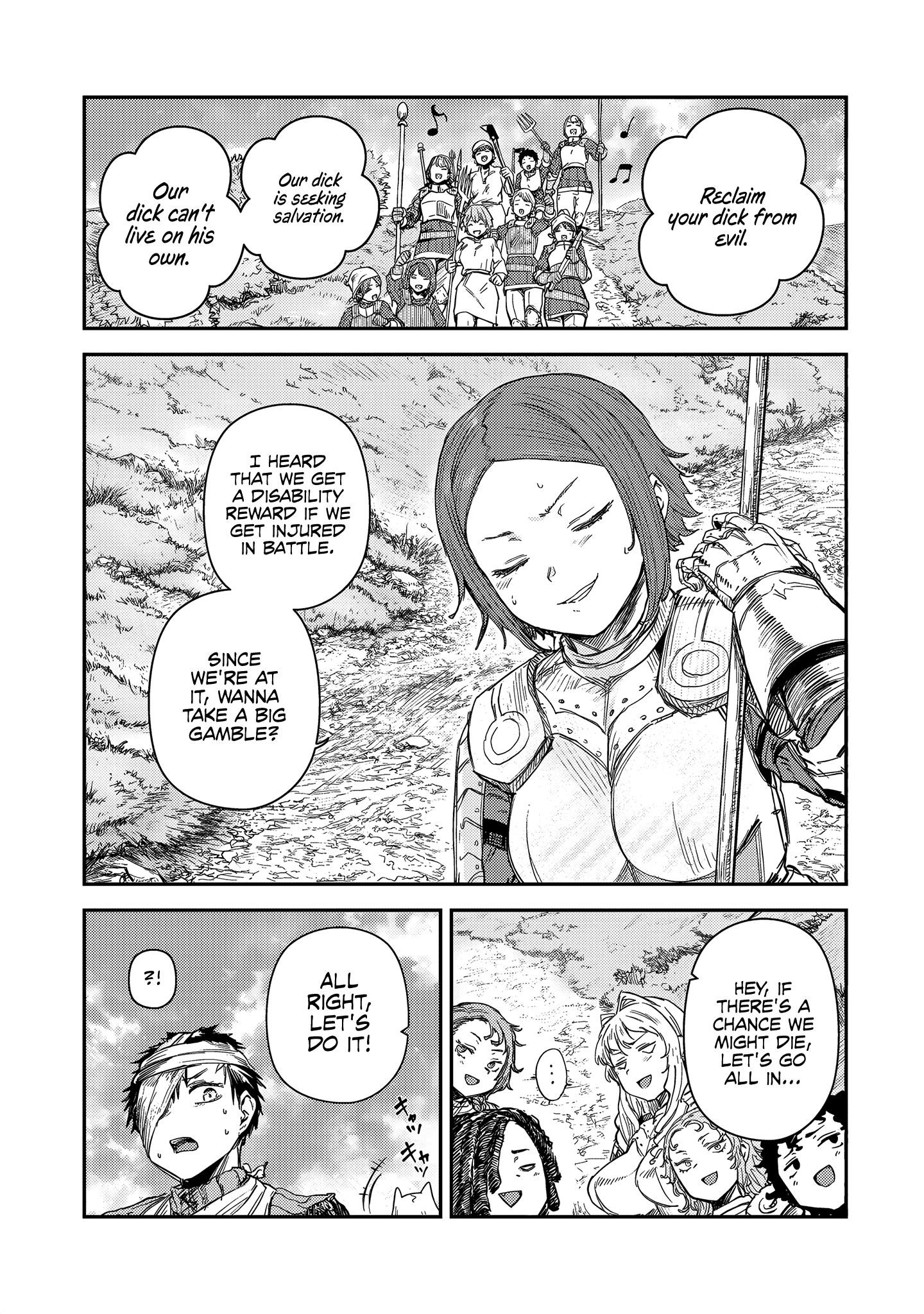 Virgin Knight who is the Frontier Lord in the Gender Switched World Chapter 8 - Page 1