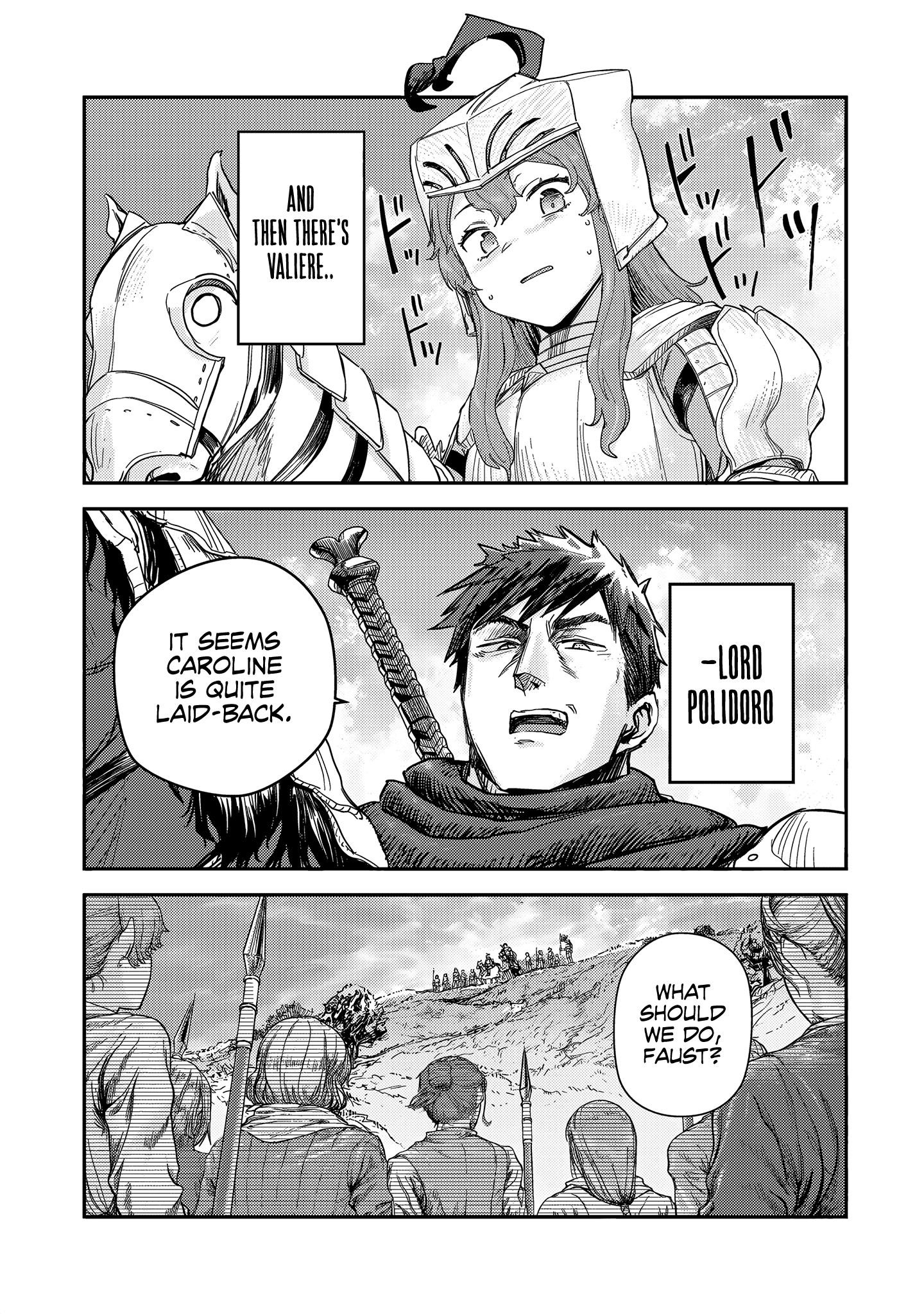 Virgin Knight who is the Frontier Lord in the Gender Switched World Chapter 8 - Page 10