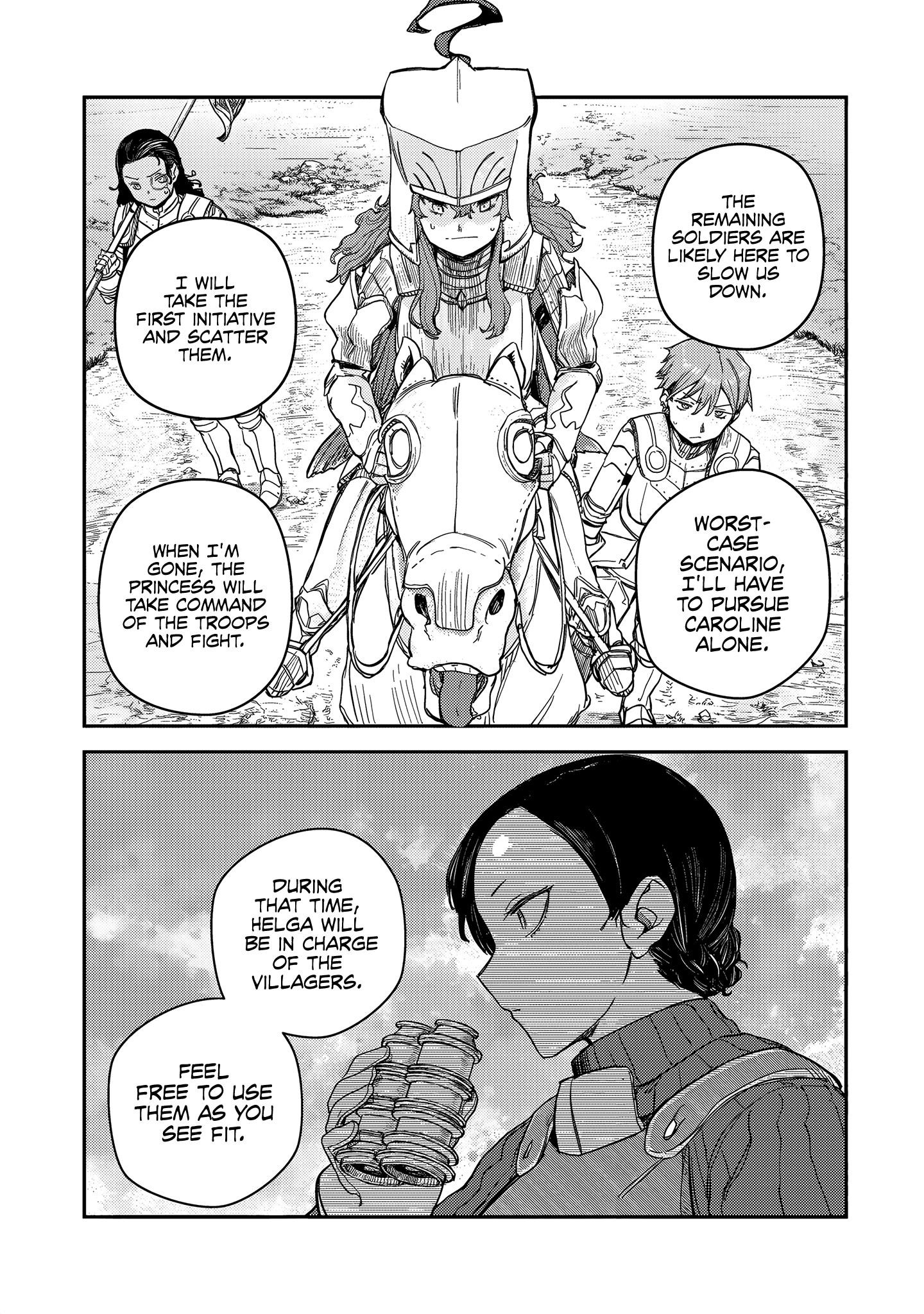 Virgin Knight who is the Frontier Lord in the Gender Switched World Chapter 8 - Page 14