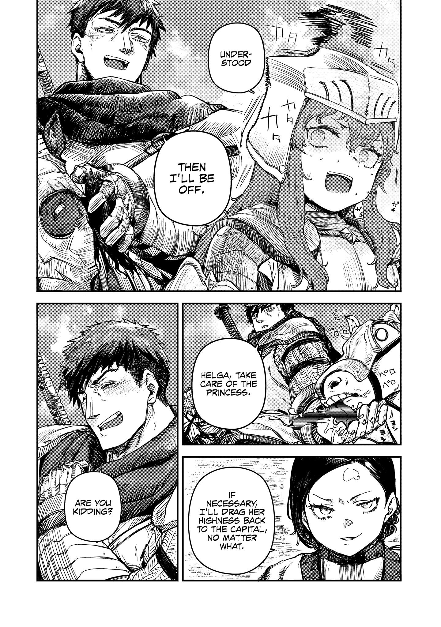 Virgin Knight who is the Frontier Lord in the Gender Switched World Chapter 8 - Page 15