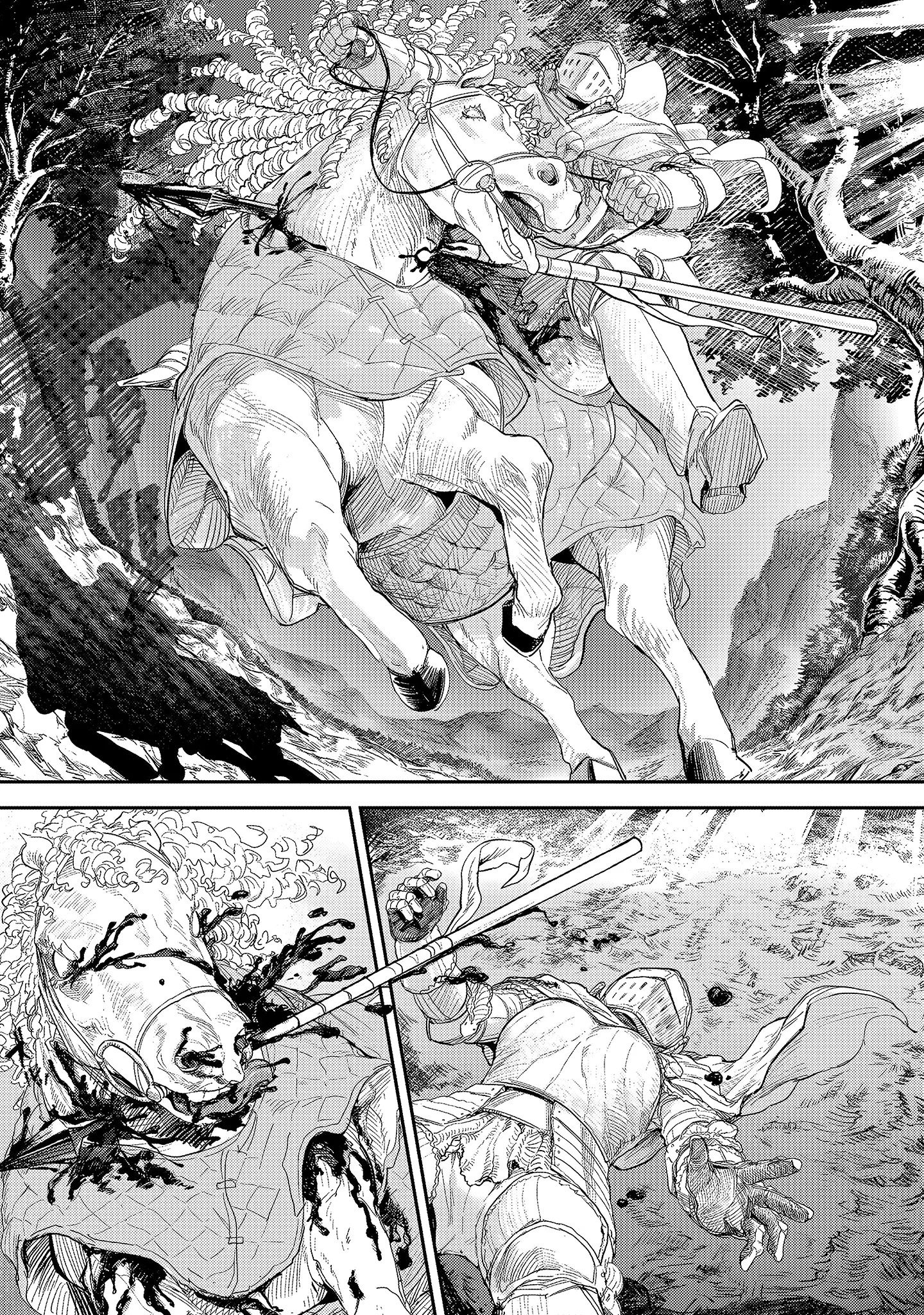 Virgin Knight who is the Frontier Lord in the Gender Switched World Chapter 9.2 - Page 9