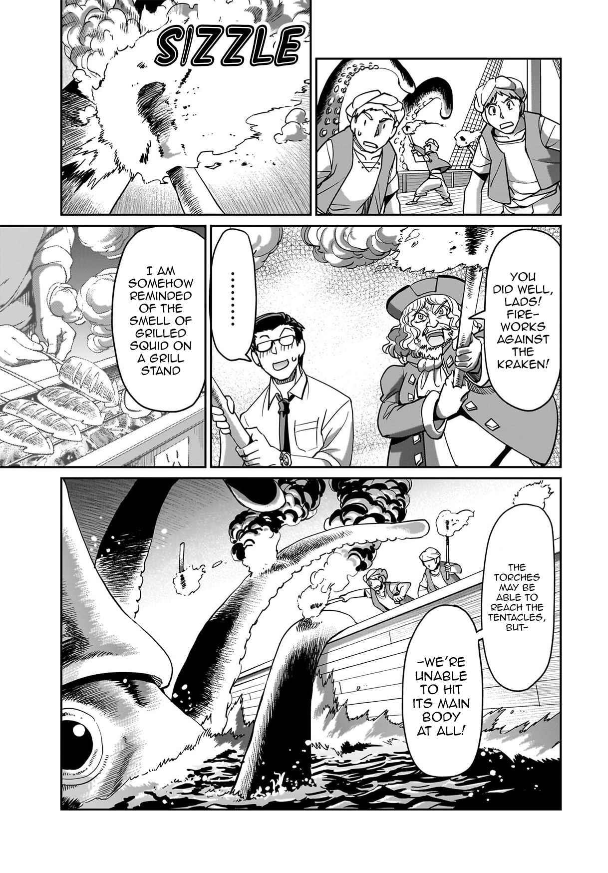 The gunner’s life of a middle-aged man summoned to another world and armed with a rifle: an airsoft addicted salaryman returns to the alternative world after work Chapter 12 - Page 9