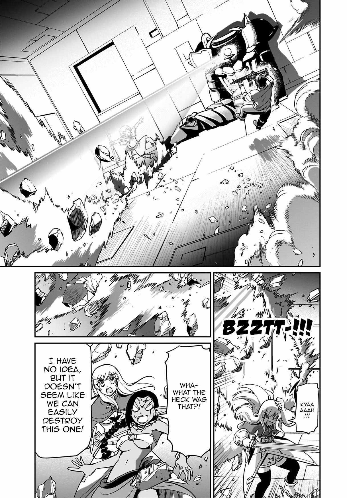 The gunner’s life of a middle-aged man summoned to another world and armed with a rifle: an airsoft addicted salaryman returns to the alternative world after work Chapter 15 - Page 17