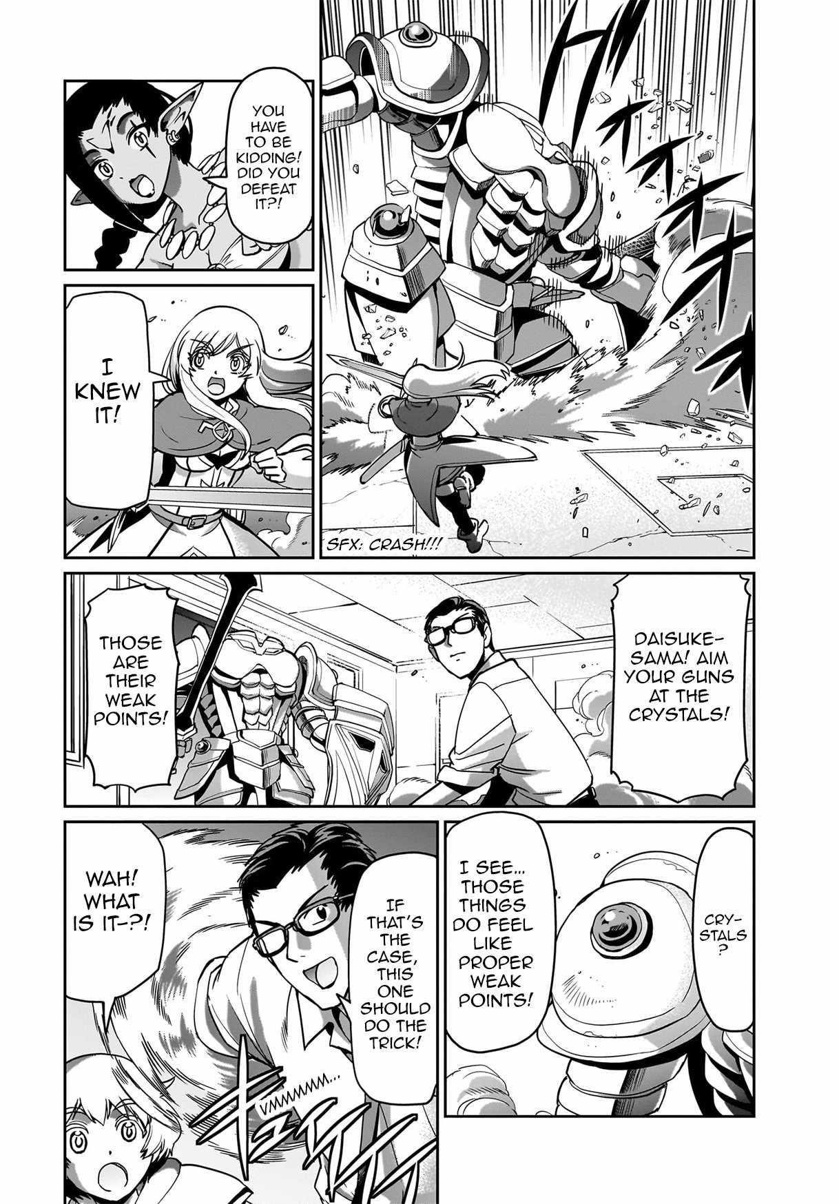 The gunner’s life of a middle-aged man summoned to another world and armed with a rifle: an airsoft addicted salaryman returns to the alternative world after work Chapter 15 - Page 6