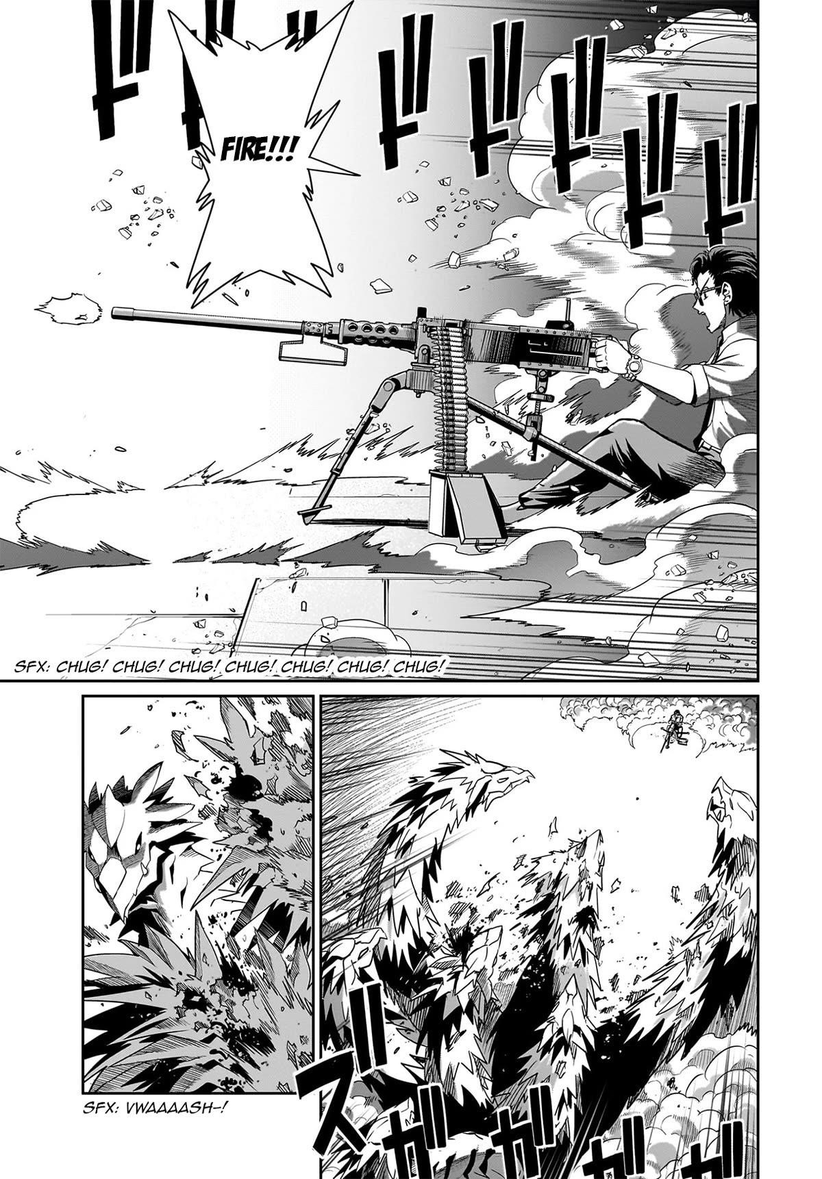 The gunner’s life of a middle-aged man summoned to another world and armed with a rifle: an airsoft addicted salaryman returns to the alternative world after work Chapter 20 - Page 11