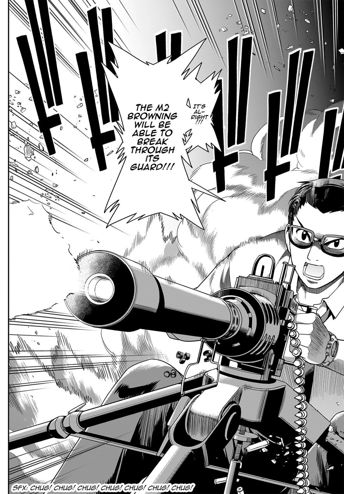 The gunner’s life of a middle-aged man summoned to another world and armed with a rifle: an airsoft addicted salaryman returns to the alternative world after work Chapter 20 - Page 14