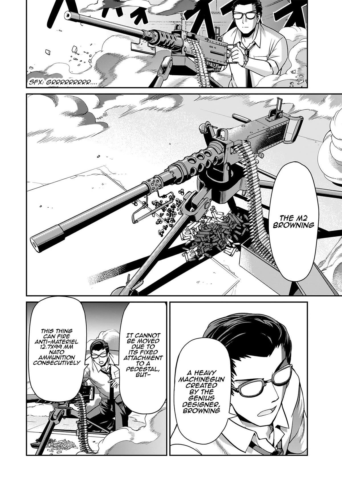 The gunner’s life of a middle-aged man summoned to another world and armed with a rifle: an airsoft addicted salaryman returns to the alternative world after work Chapter 20 - Page 2