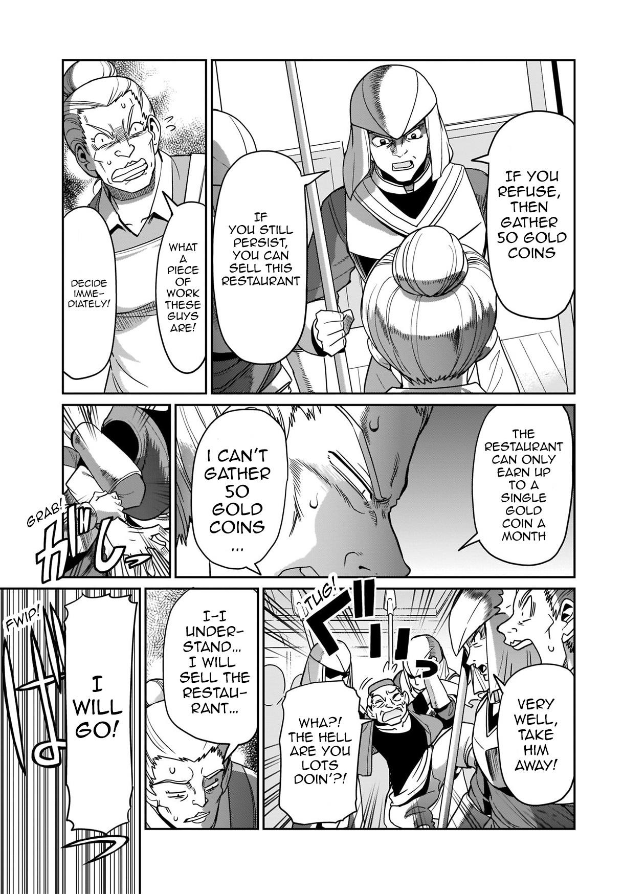 The gunner’s life of a middle-aged man summoned to another world and armed with a rifle: an airsoft addicted salaryman returns to the alternative world after work Chapter 5 - Page 13