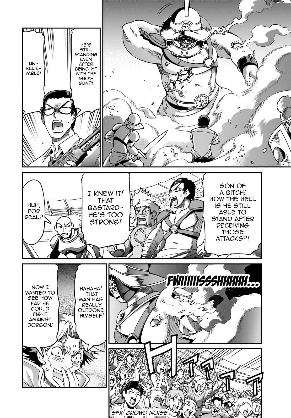 The gunner’s life of a middle-aged man summoned to another world and armed with a rifle: an airsoft addicted salaryman returns to the alternative world after work Chapter 7 - Page 8