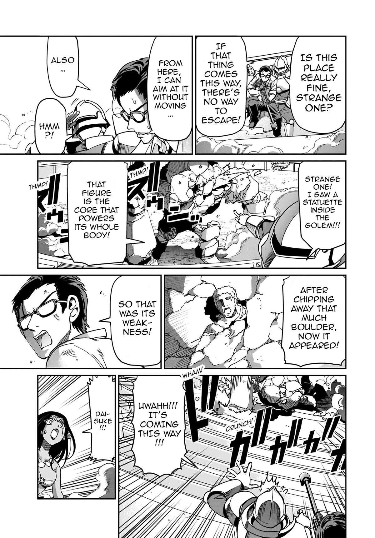 The gunner’s life of a middle-aged man summoned to another world and armed with a rifle: an airsoft addicted salaryman returns to the alternative world after work Chapter 9 - Page 15