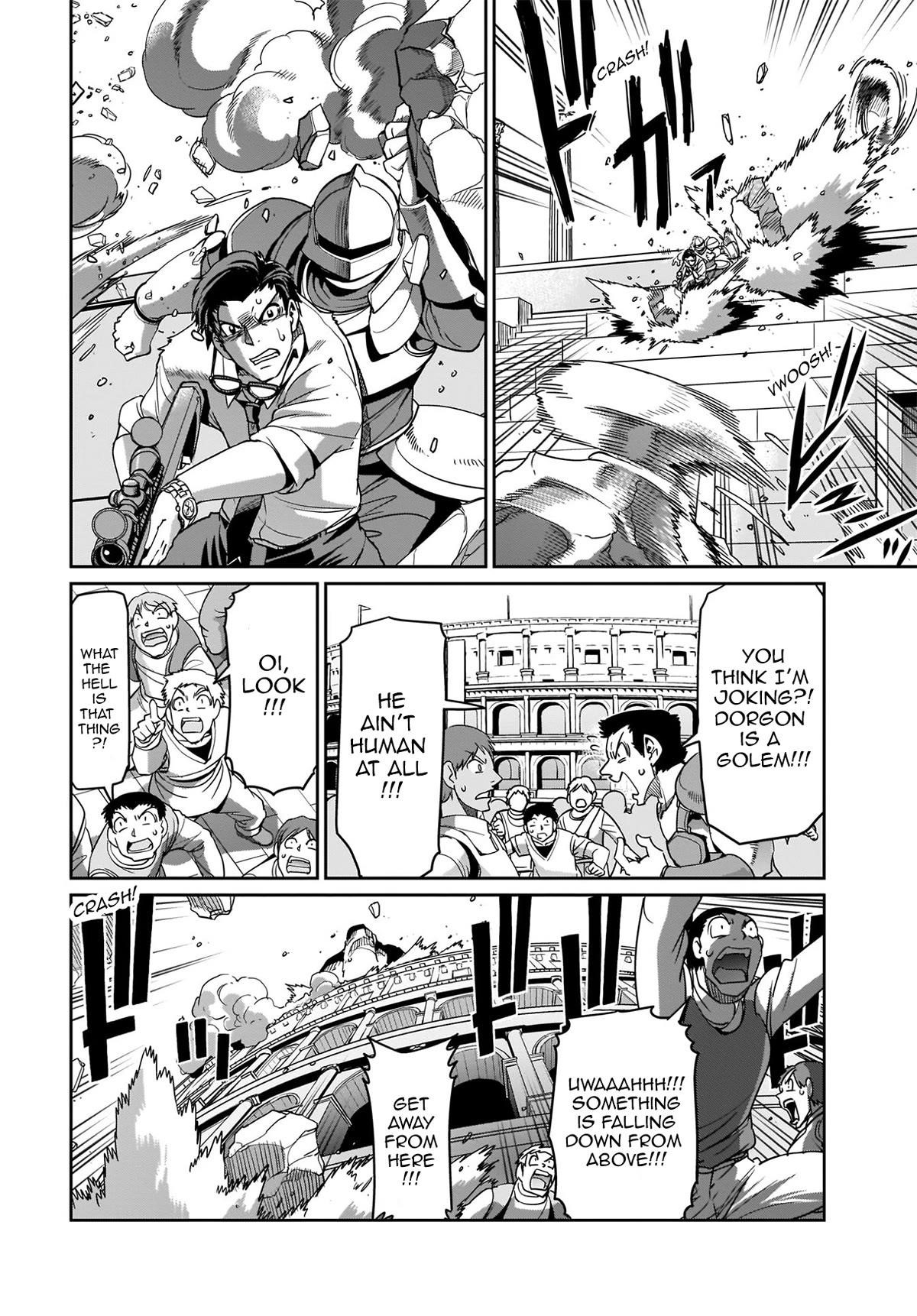 The gunner’s life of a middle-aged man summoned to another world and armed with a rifle: an airsoft addicted salaryman returns to the alternative world after work Chapter 9 - Page 16