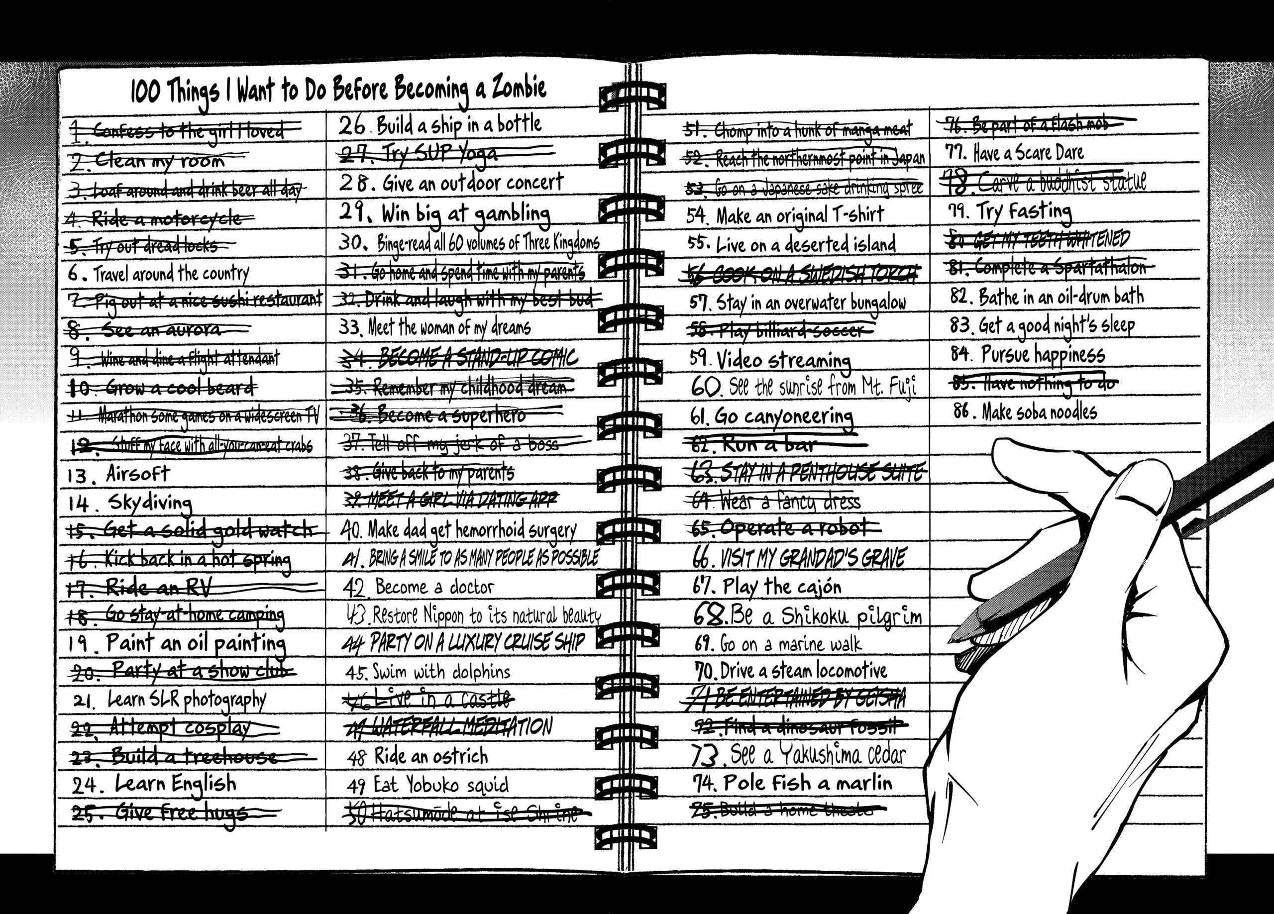 Zombie 100 ~100 Things I Want To Do Before I Become A Zombie Chapter 38 - Page 3