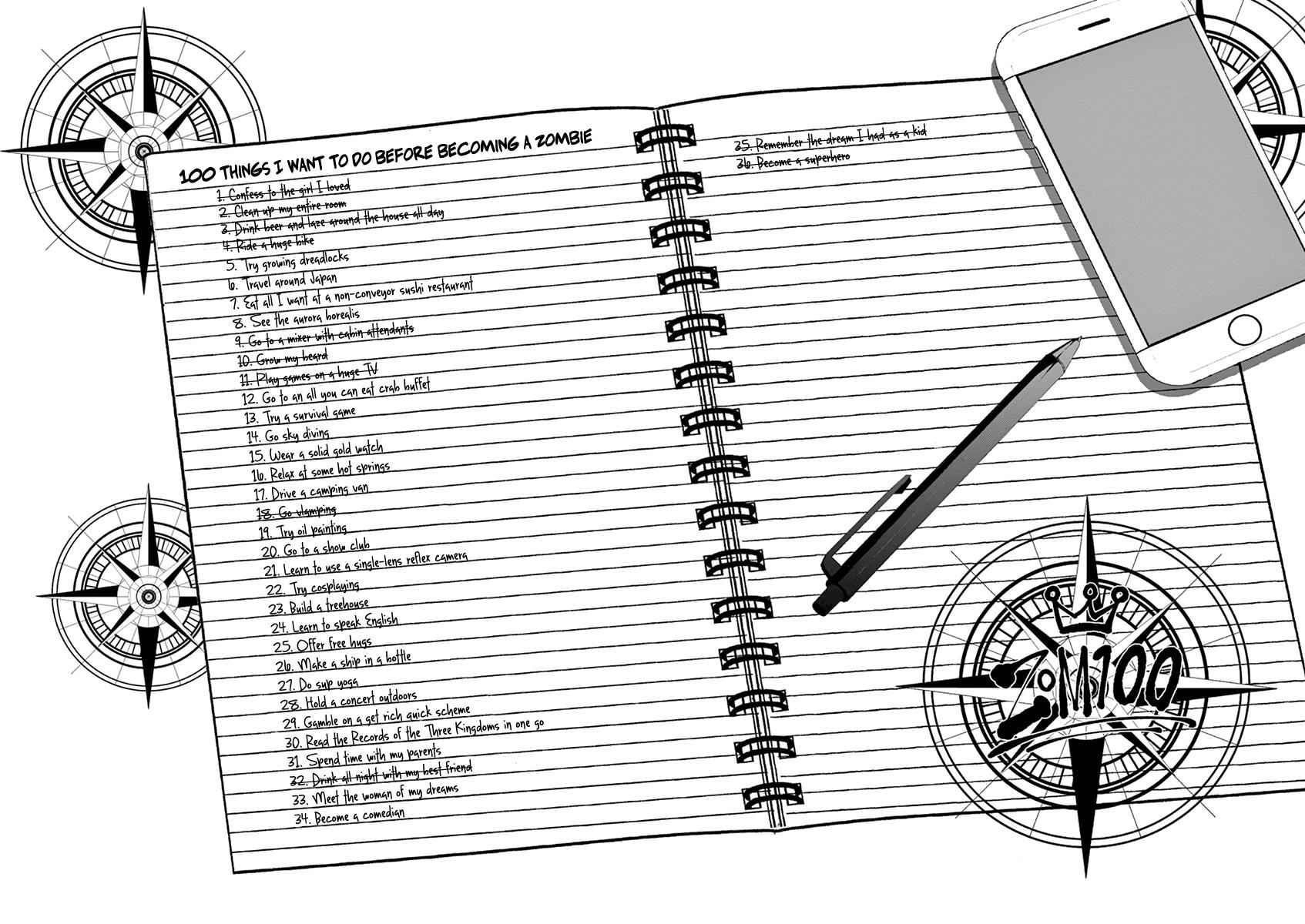 Zombie 100 ~100 Things I Want To Do Before I Become A Zombie Chapter 8 - Page 4