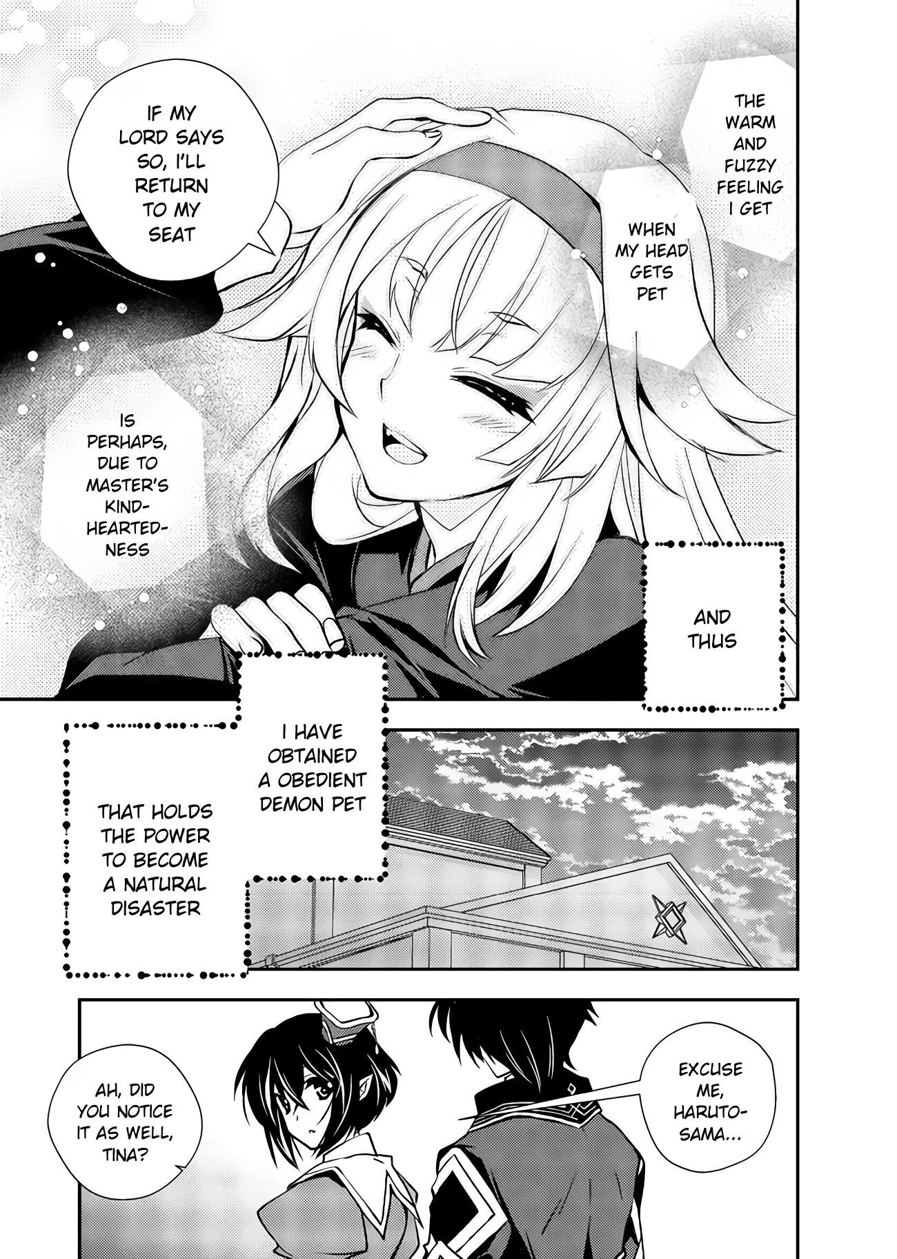 Level 1 no Saikyou kenja ~Noroi de sai kakyuu mahou shika tsukaenaikedo, kami no kanchigai de mugen no maryoku o te ni ire saikyou ni~ Chapter 10 - Page 13