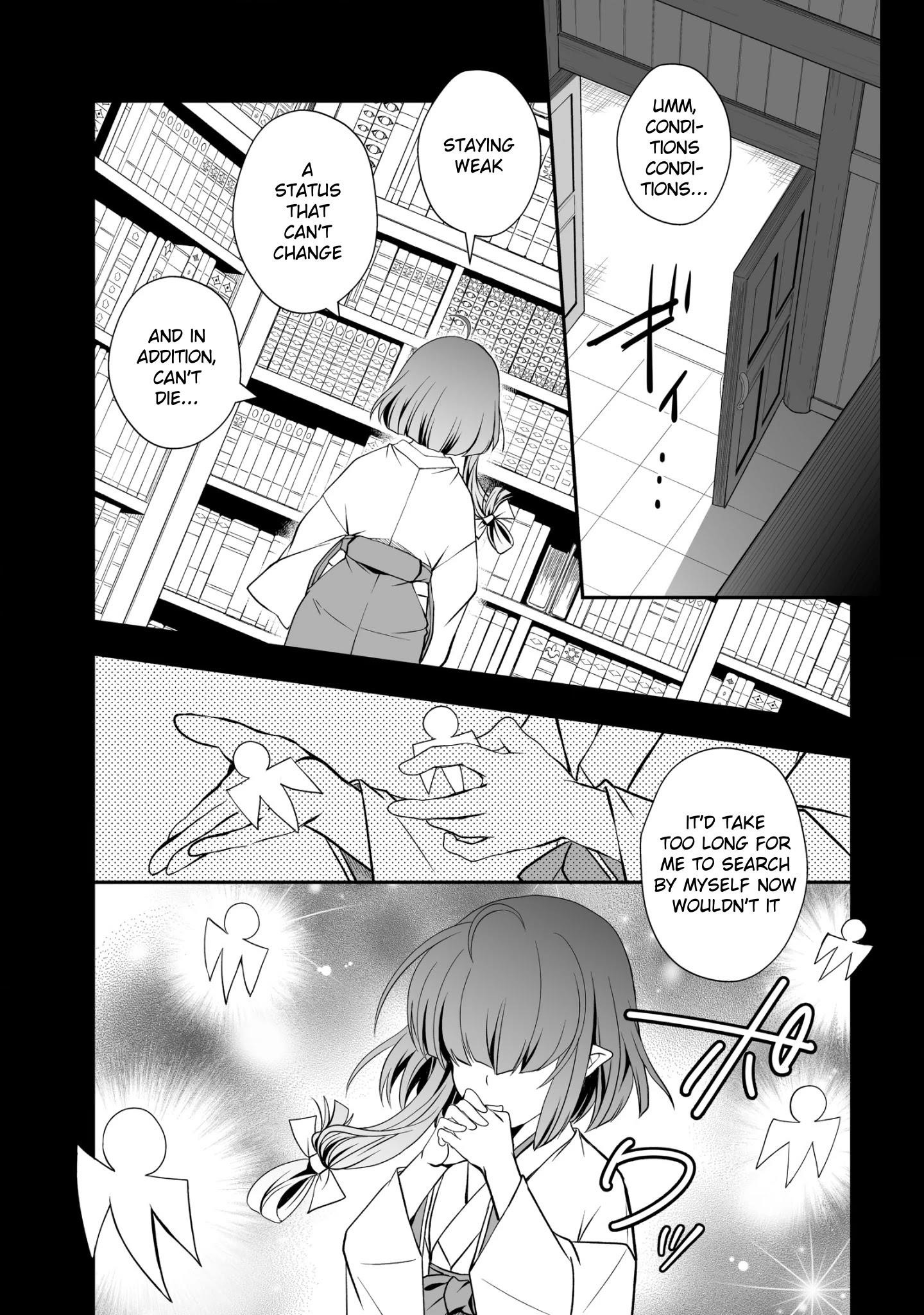 Level 1 no Saikyou kenja ~Noroi de sai kakyuu mahou shika tsukaenaikedo, kami no kanchigai de mugen no maryoku o te ni ire saikyou ni~ Chapter 19 - Page 4