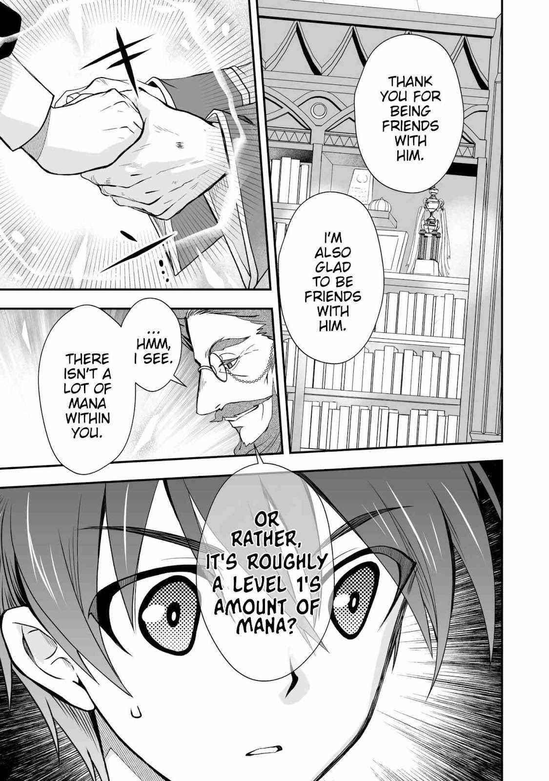 Level 1 no Saikyou kenja ~Noroi de sai kakyuu mahou shika tsukaenaikedo, kami no kanchigai de mugen no maryoku o te ni ire saikyou ni~ Chapter 23 - Page 19